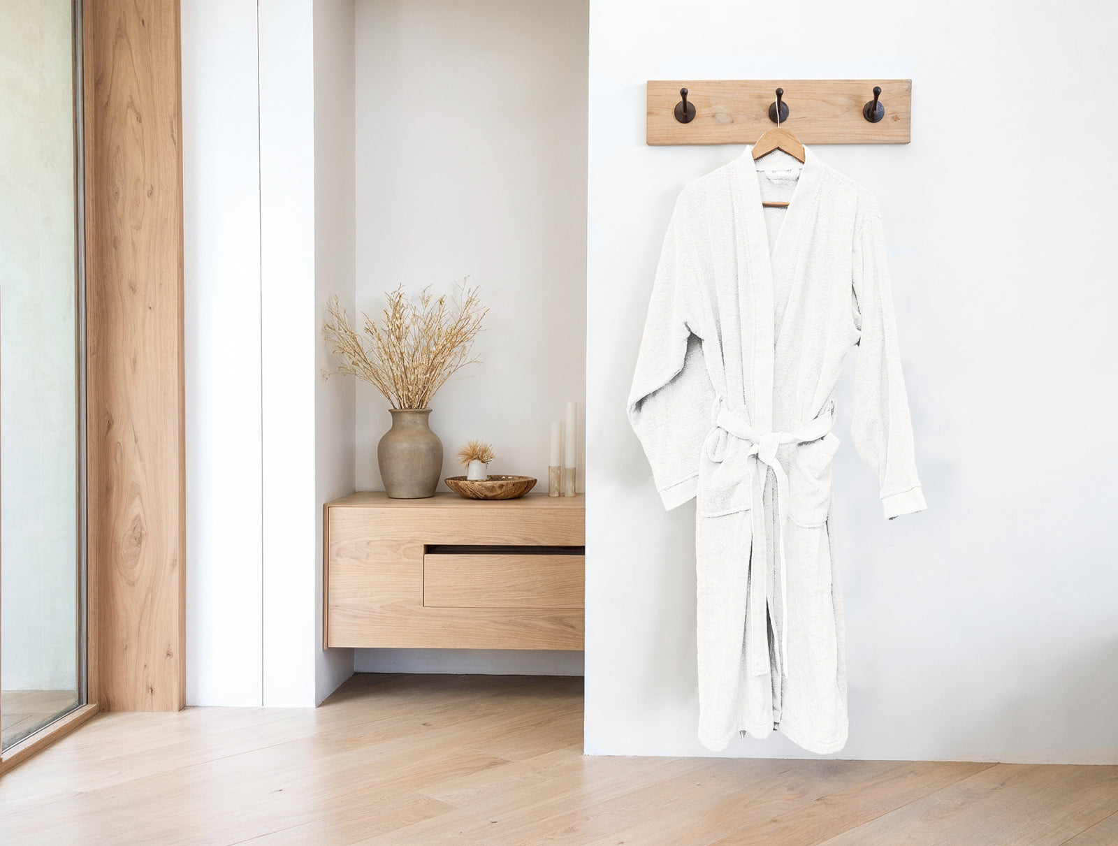 Heckettlane - Badjas - Premium - White