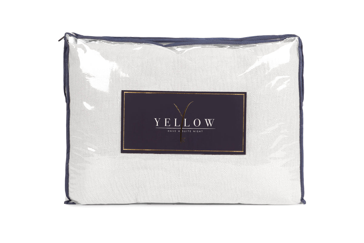 Yellow - Plaid - Ica - White