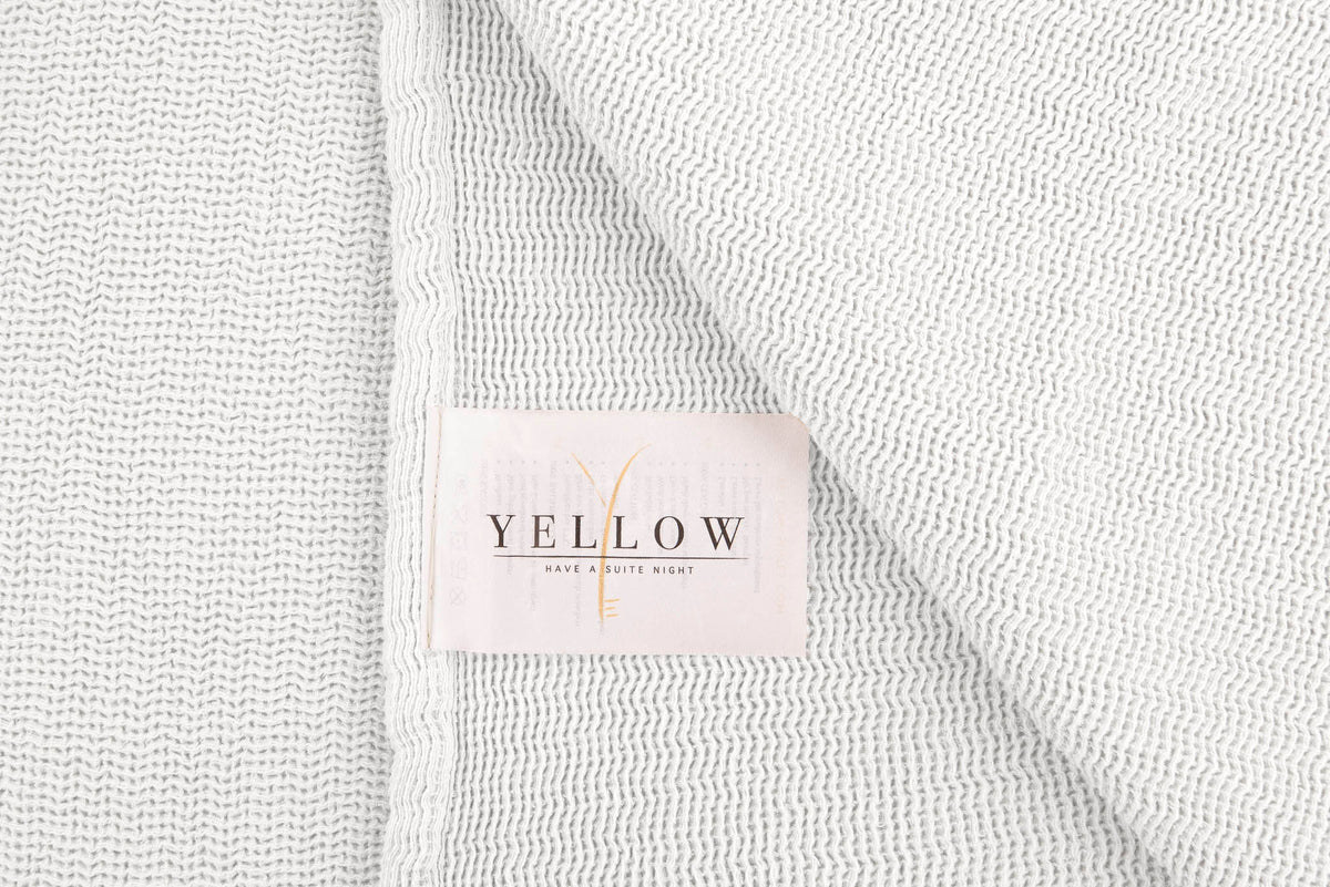 Yellow - Plaid - Ica - White