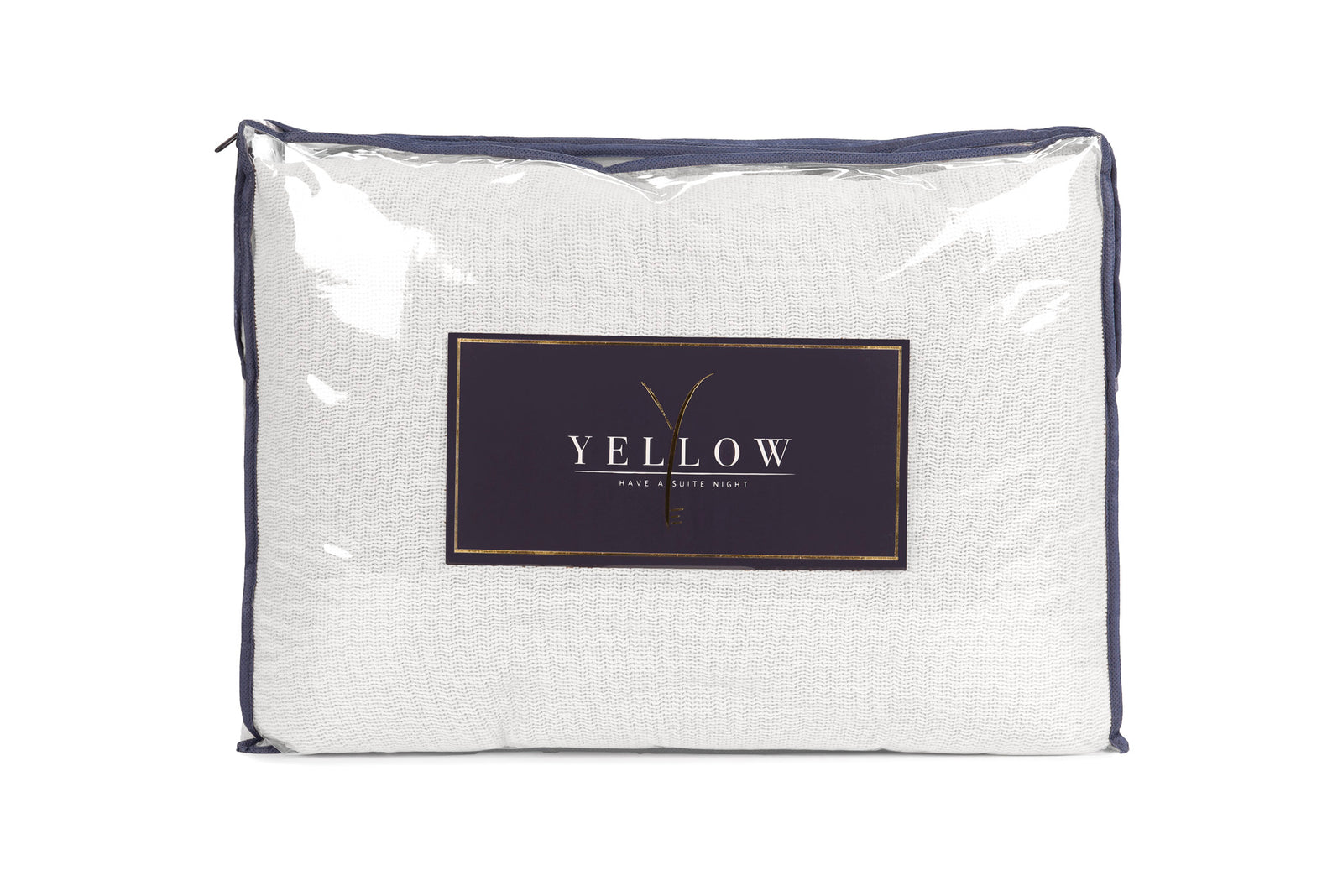 Yellow - Bedsprei - Ica - White