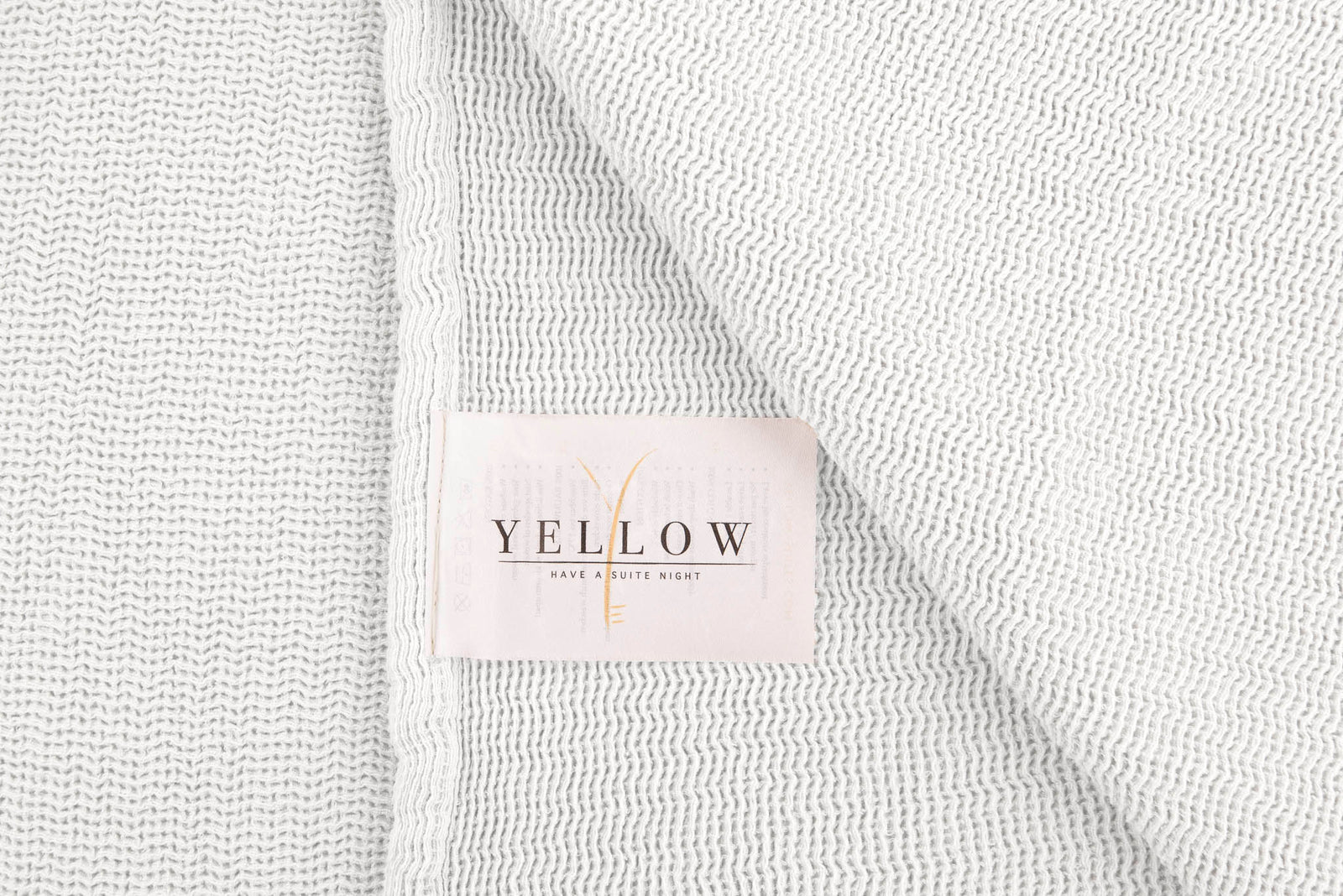 Yellow - Bedsprei - Ica - White