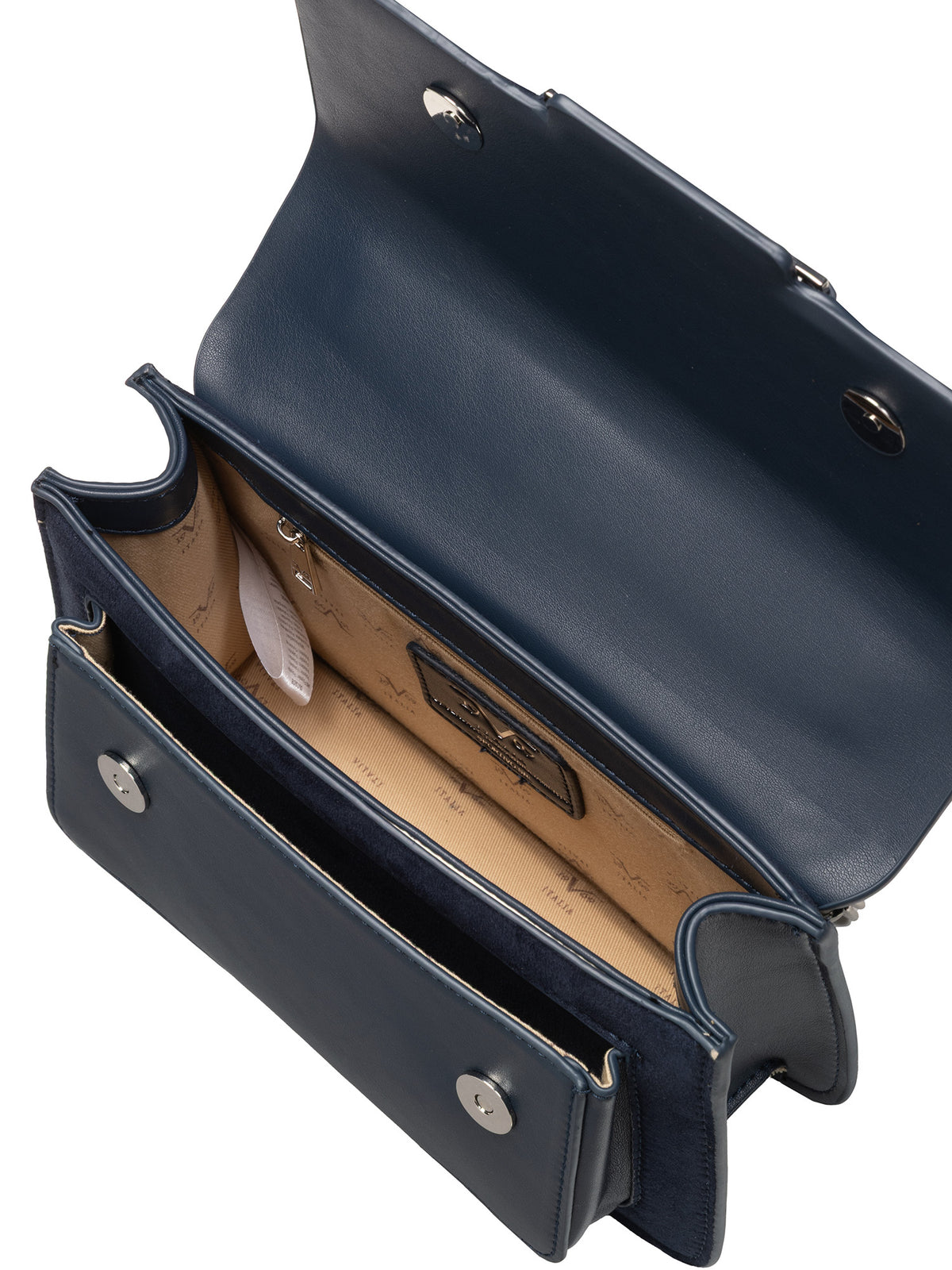 Jonna Large Silver - Navy