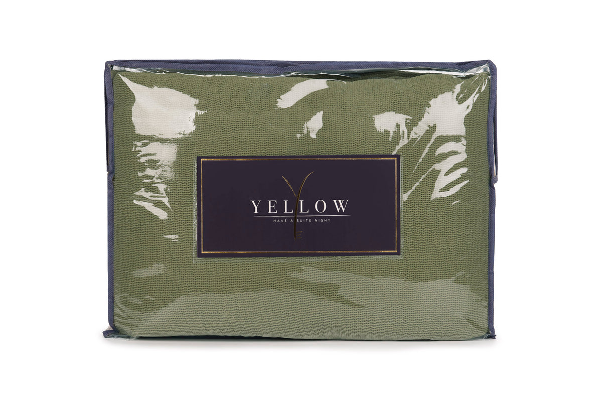 Yellow - Plaid - Ica - Army Green