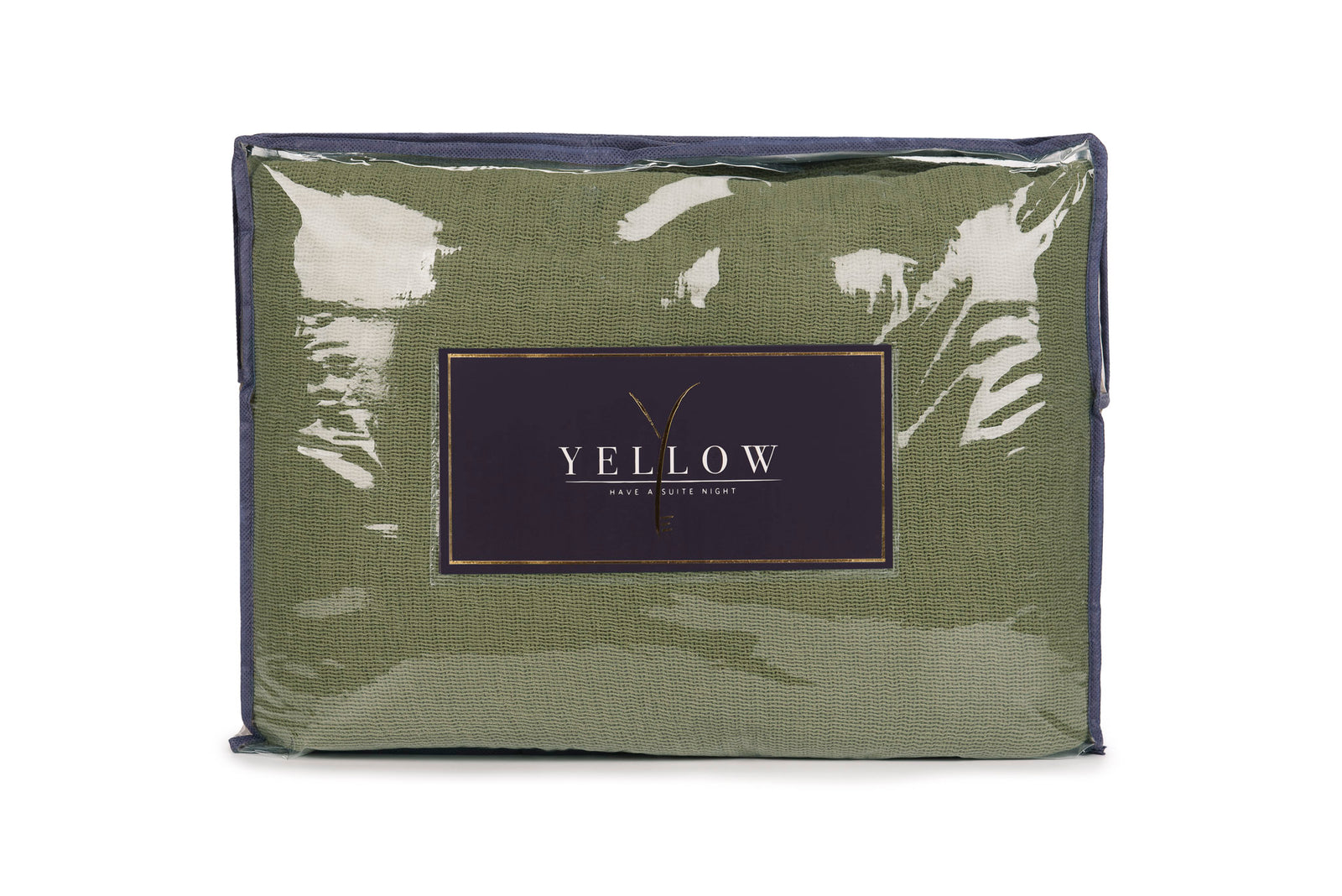 Yellow - Bedsprei - Ica - Army Green