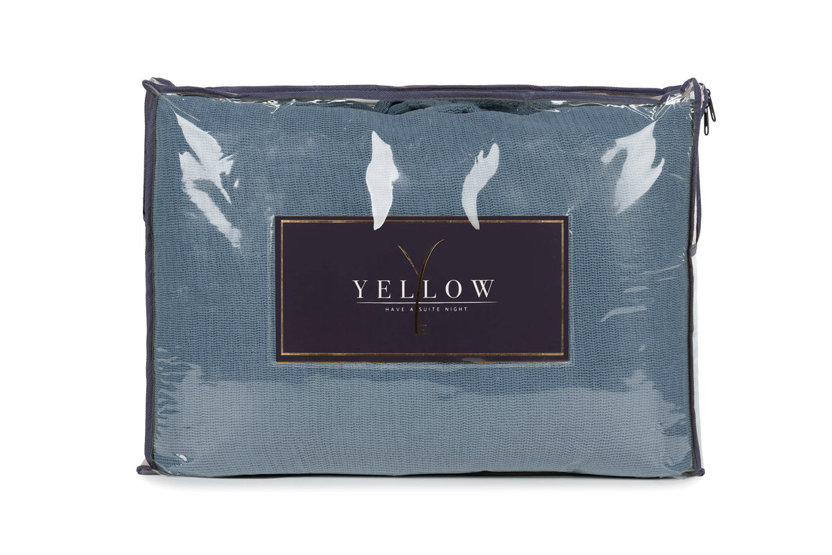 Yellow - Bedsprei - Ica - Pacific Blue