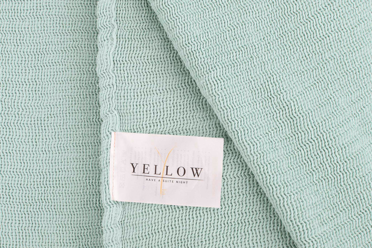 Yellow - Bedsprei - Ica - Spa Blue
