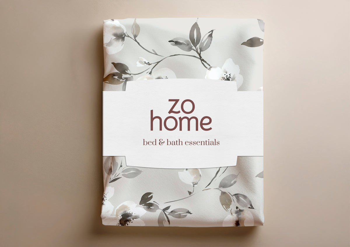 Zohome - Dekbedovertrek - Ines - Grey