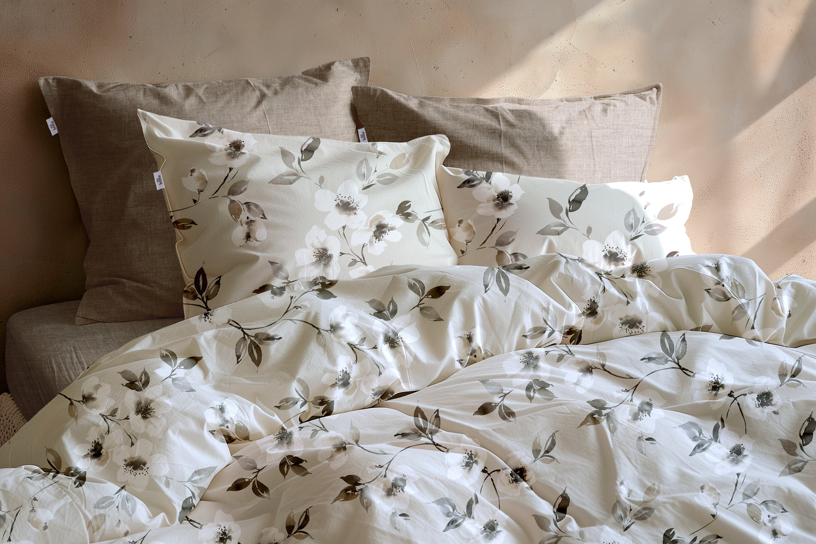 Zohome - Dekbedovertrek - Ines - Grey