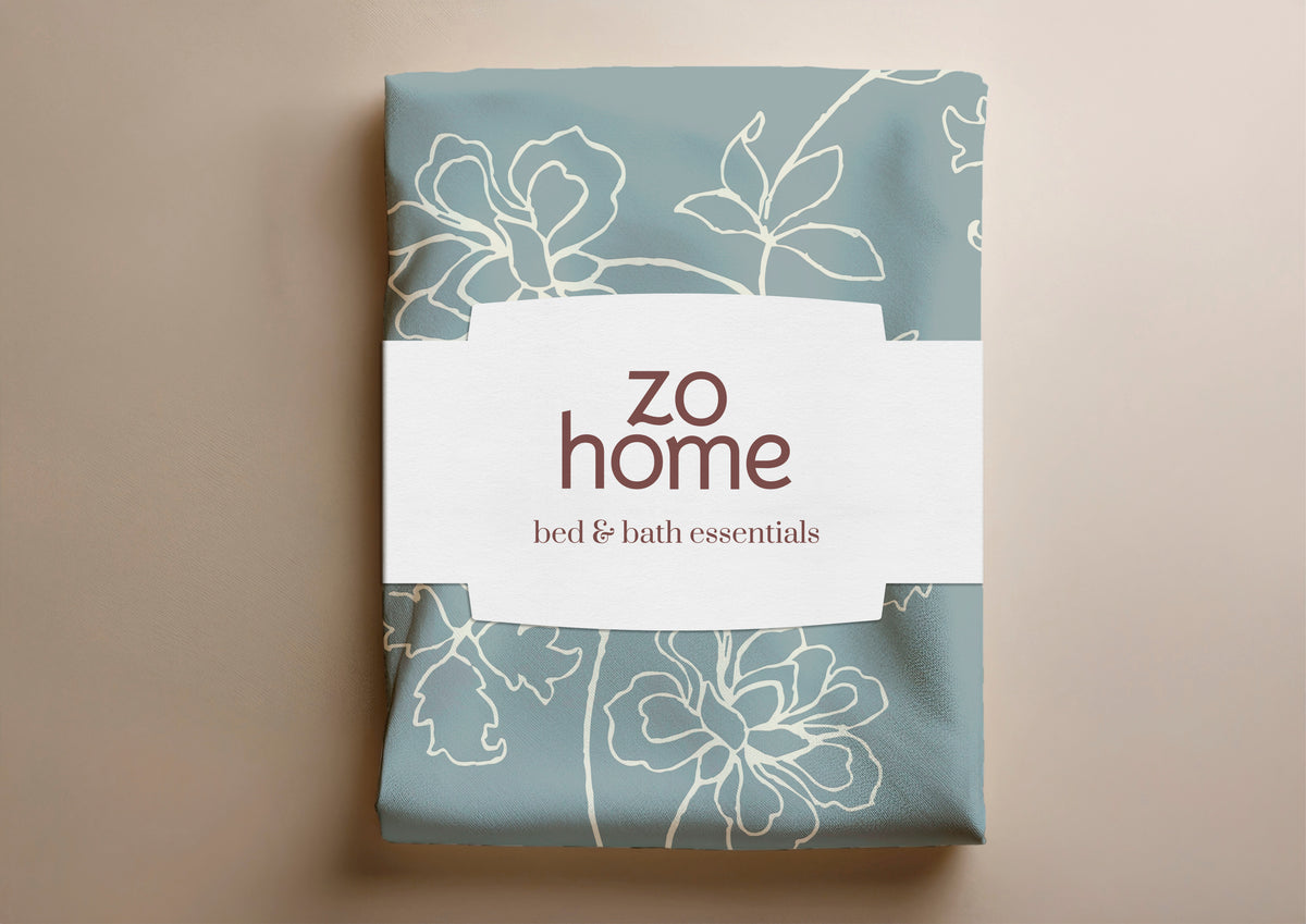 Zohome - Dekbedovertrek - Alva - Blue
