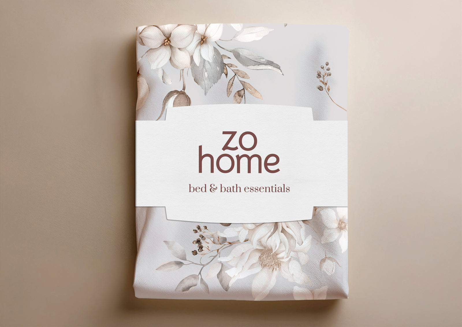 Zohome - Dekbedovertrek - Elara - Grey