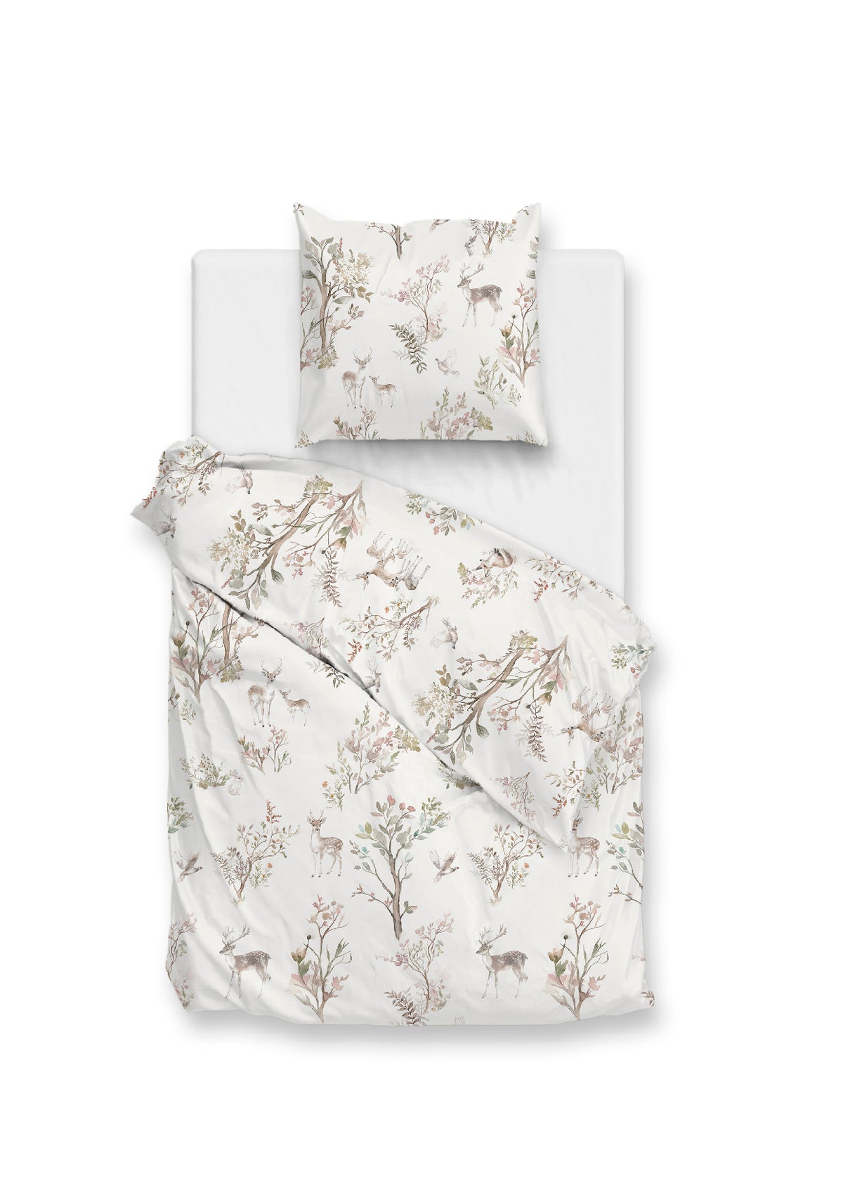 Zohome - Dekbedovertrek - Hazel - Off-White