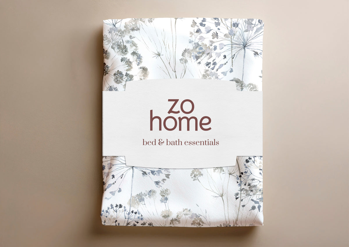 Zohome - Dekbedovertrek - Eira - White