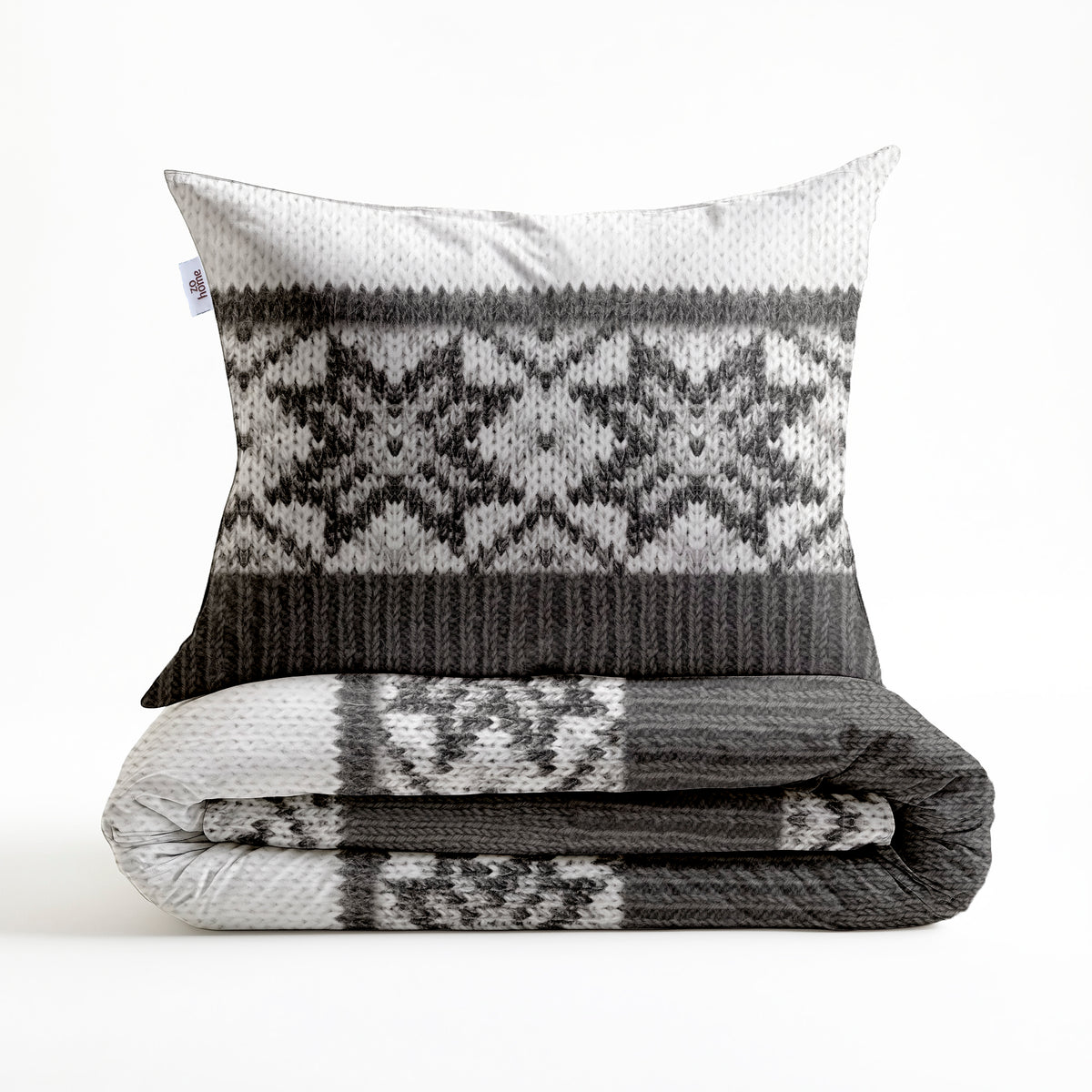 Zohome - Dekbedovertrek - Anika - Grey