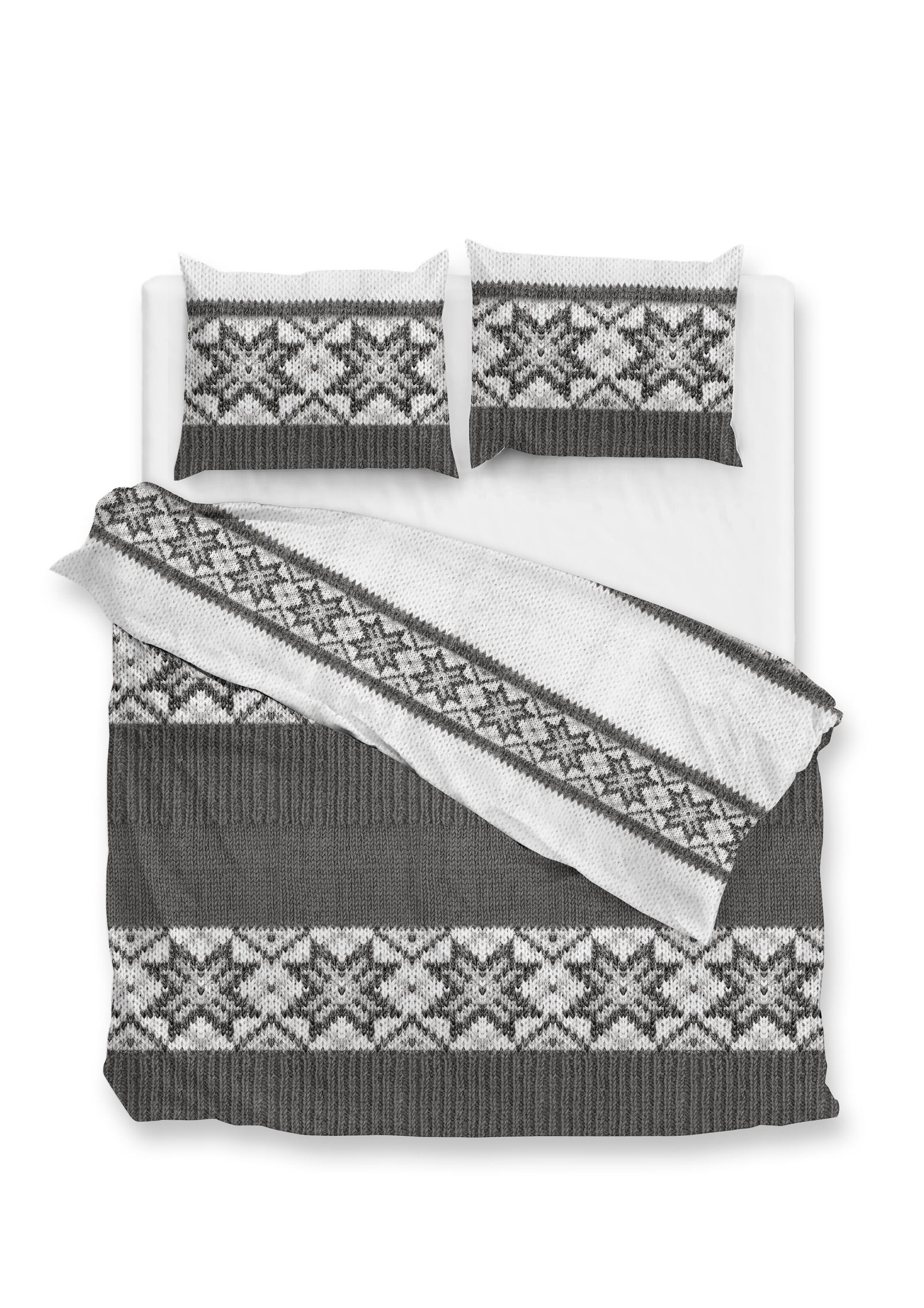 Zohome - Dekbedovertrek - Anika - Grey