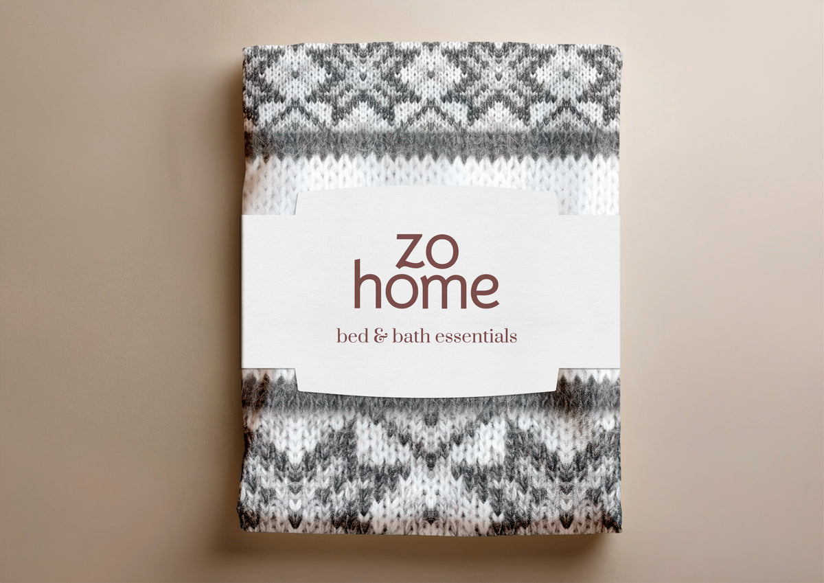 Zohome - Dekbedovertrek - Anika - Grey
