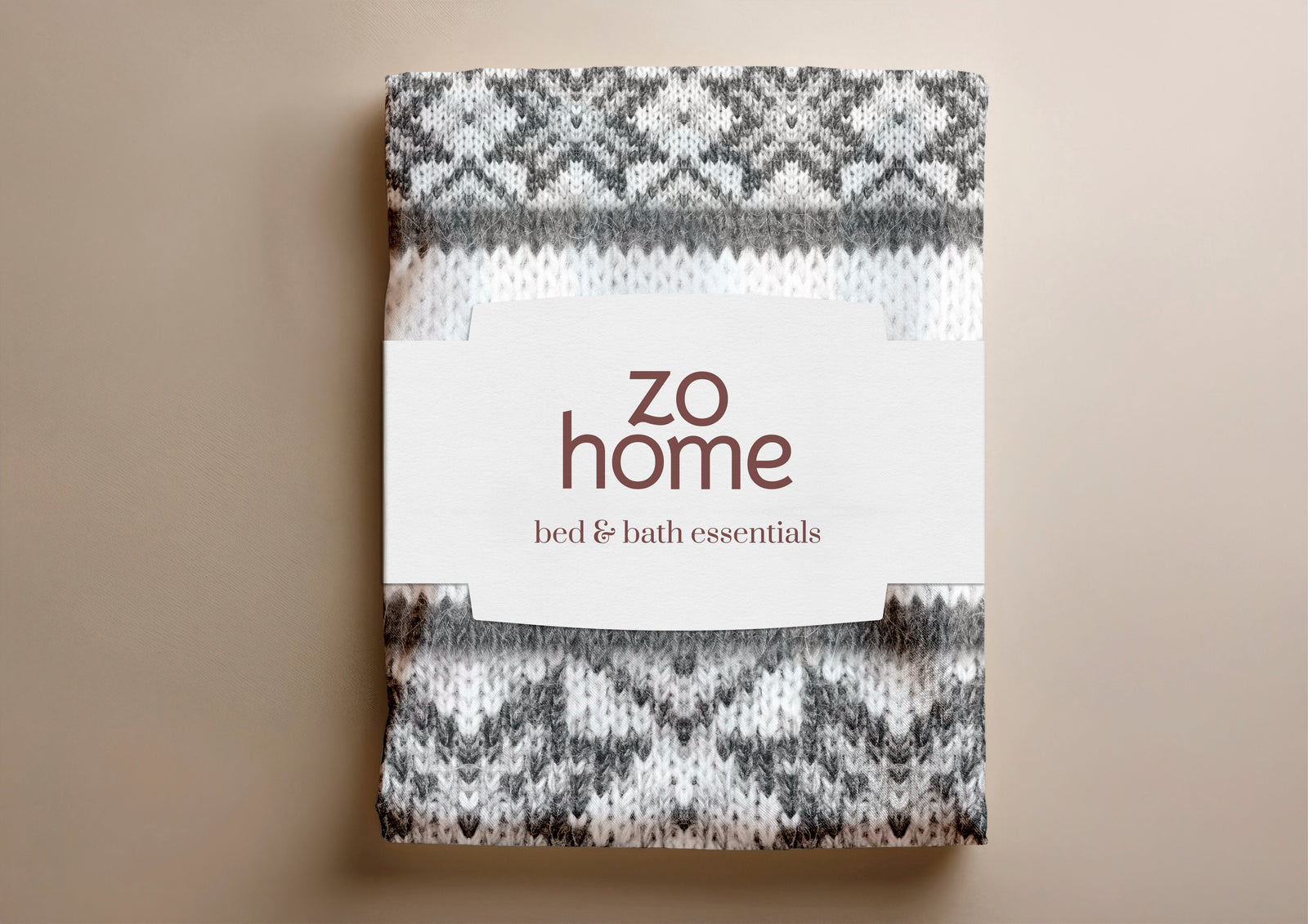 Zohome - Dekbedovertrek - Anika - Grey