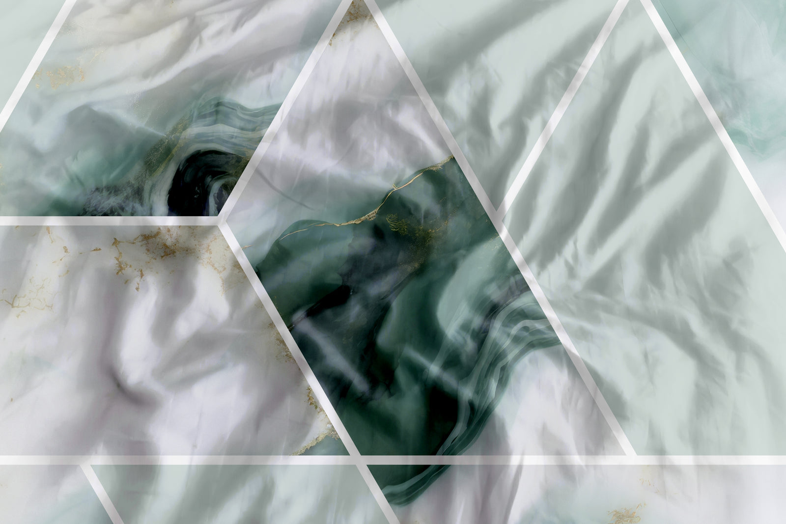 Heckettlane - Housse De Couette - Yarra - Sea Green