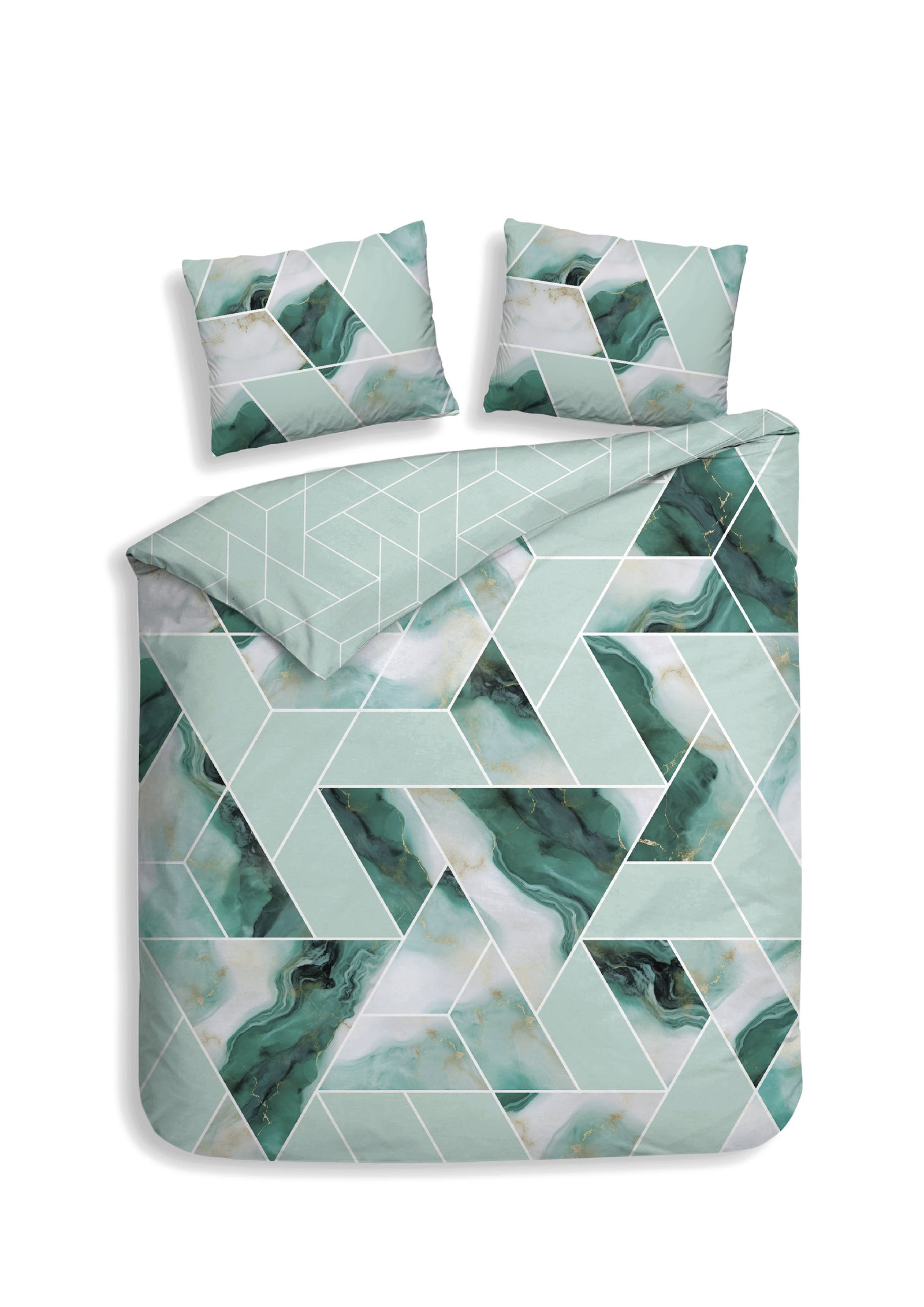 Heckettlane - Housse De Couette - Yarra - Sea Green