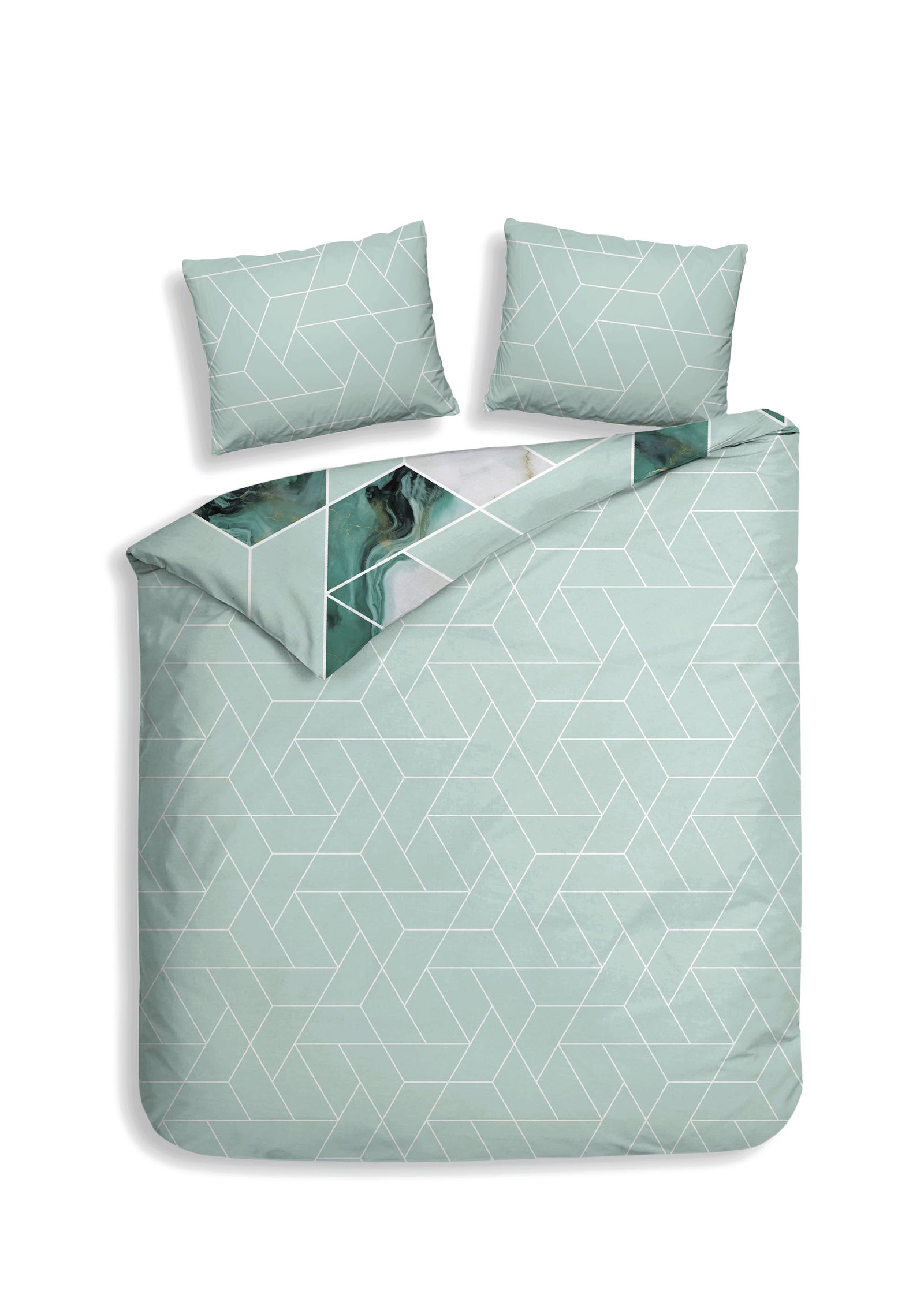Heckettlane - Housse De Couette - Yarra - Sea Green