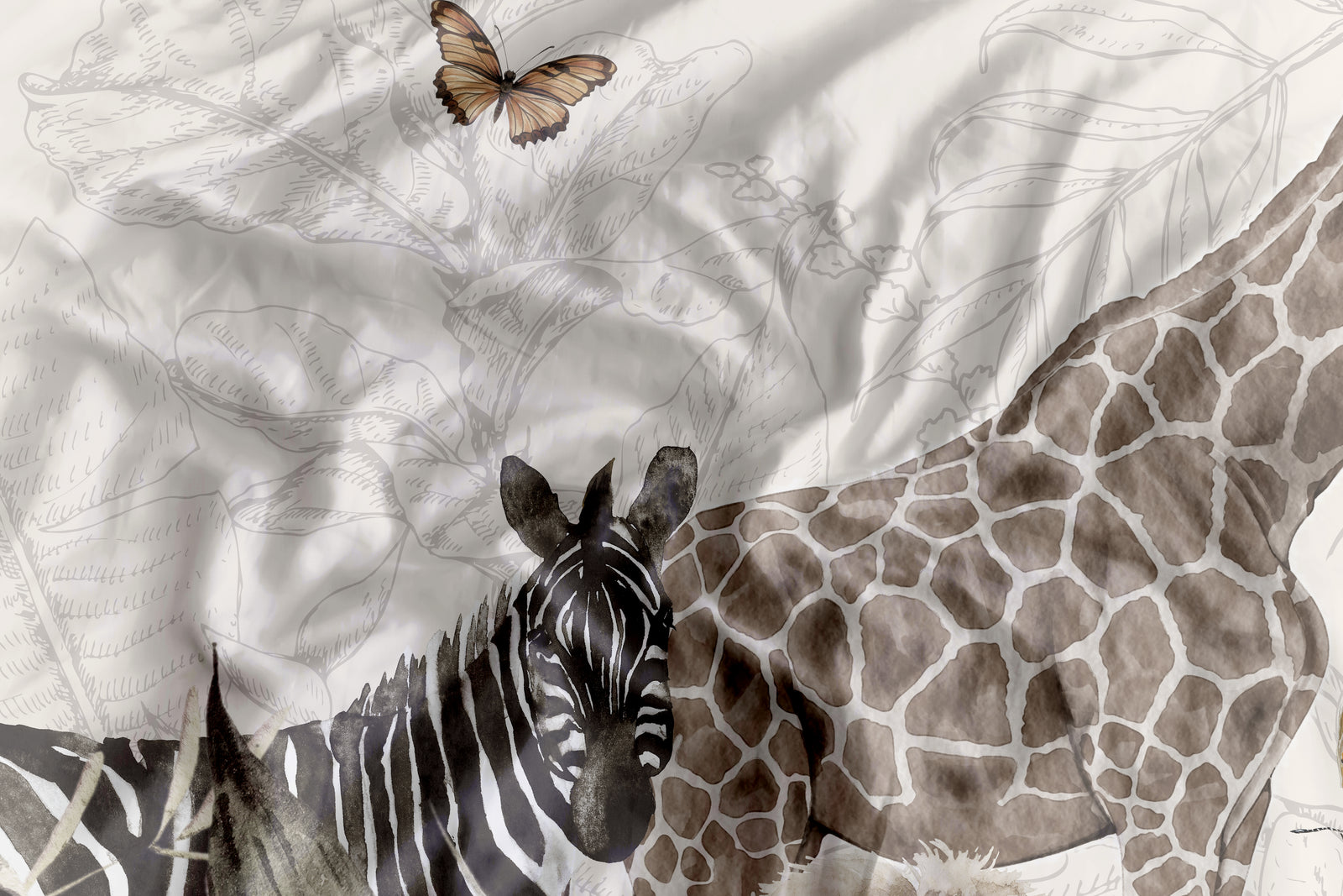 Heckettlane - Housse De Couette - Naya - Safari Sand