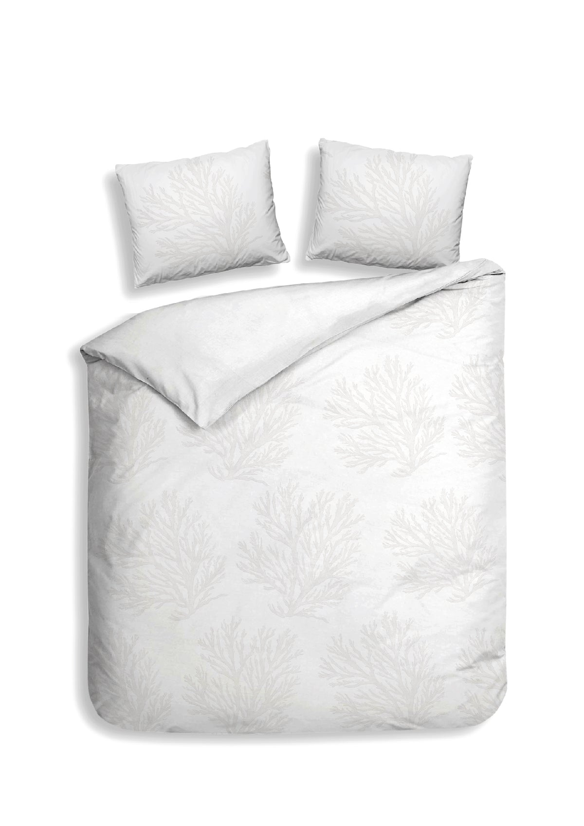 Heckettlane - Dekbedovertrek - Agnia - White