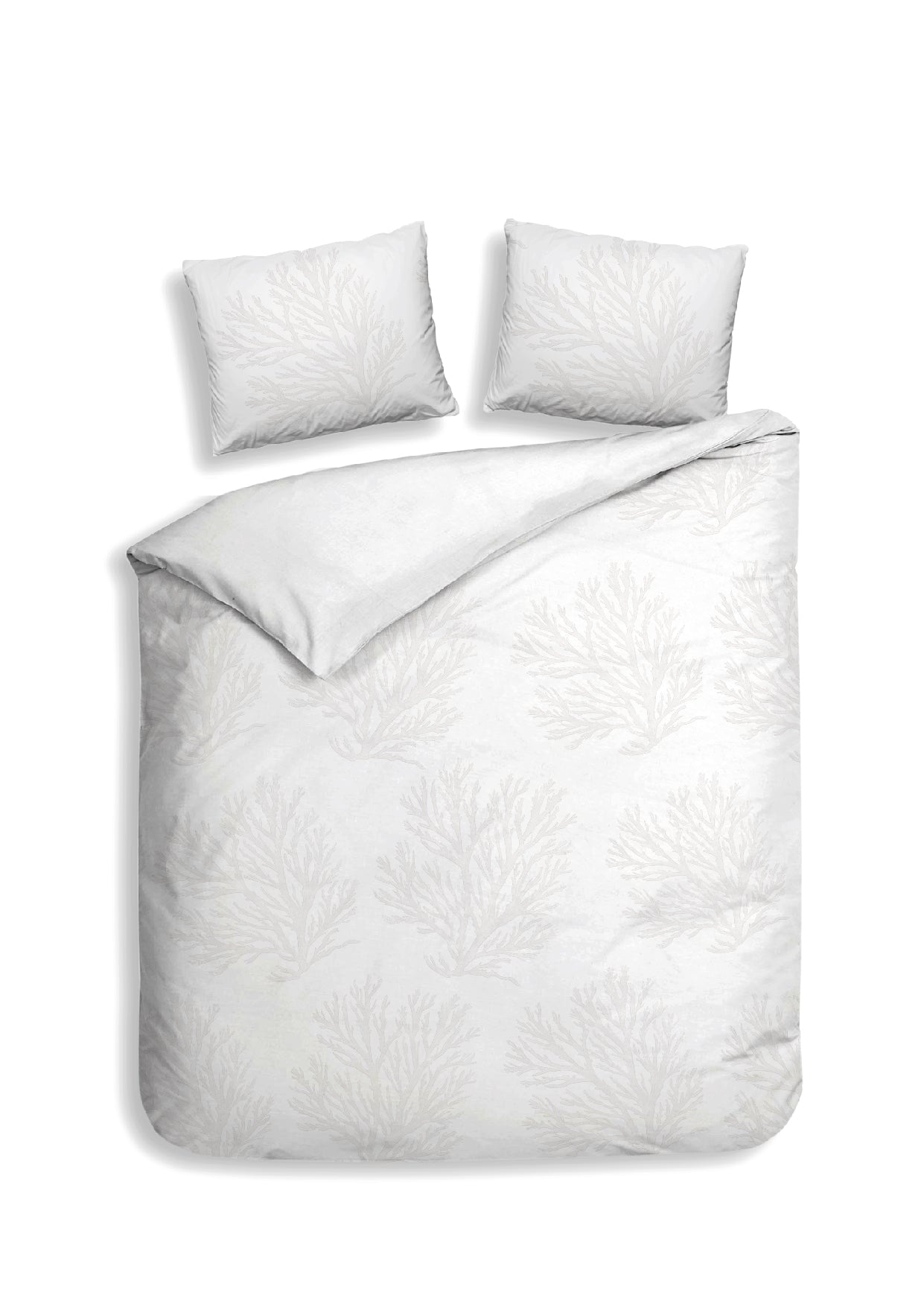 Heckettlane - Dekbedovertrek - Agnia - White