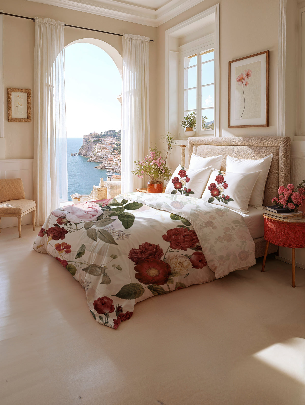 Heckettlane - Dekbedovertrek - Sogno - White