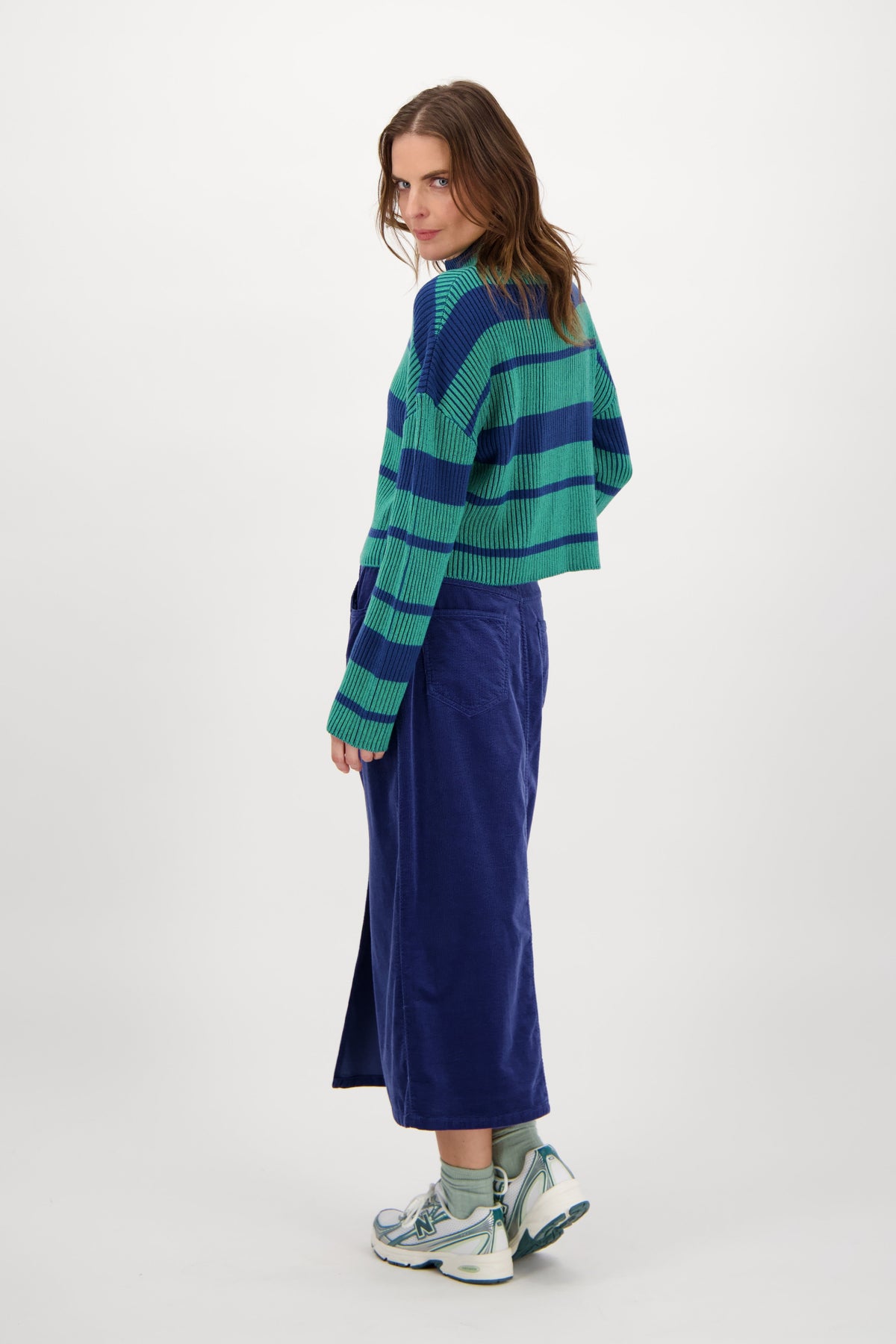 Trui - Winter - Navy Peony