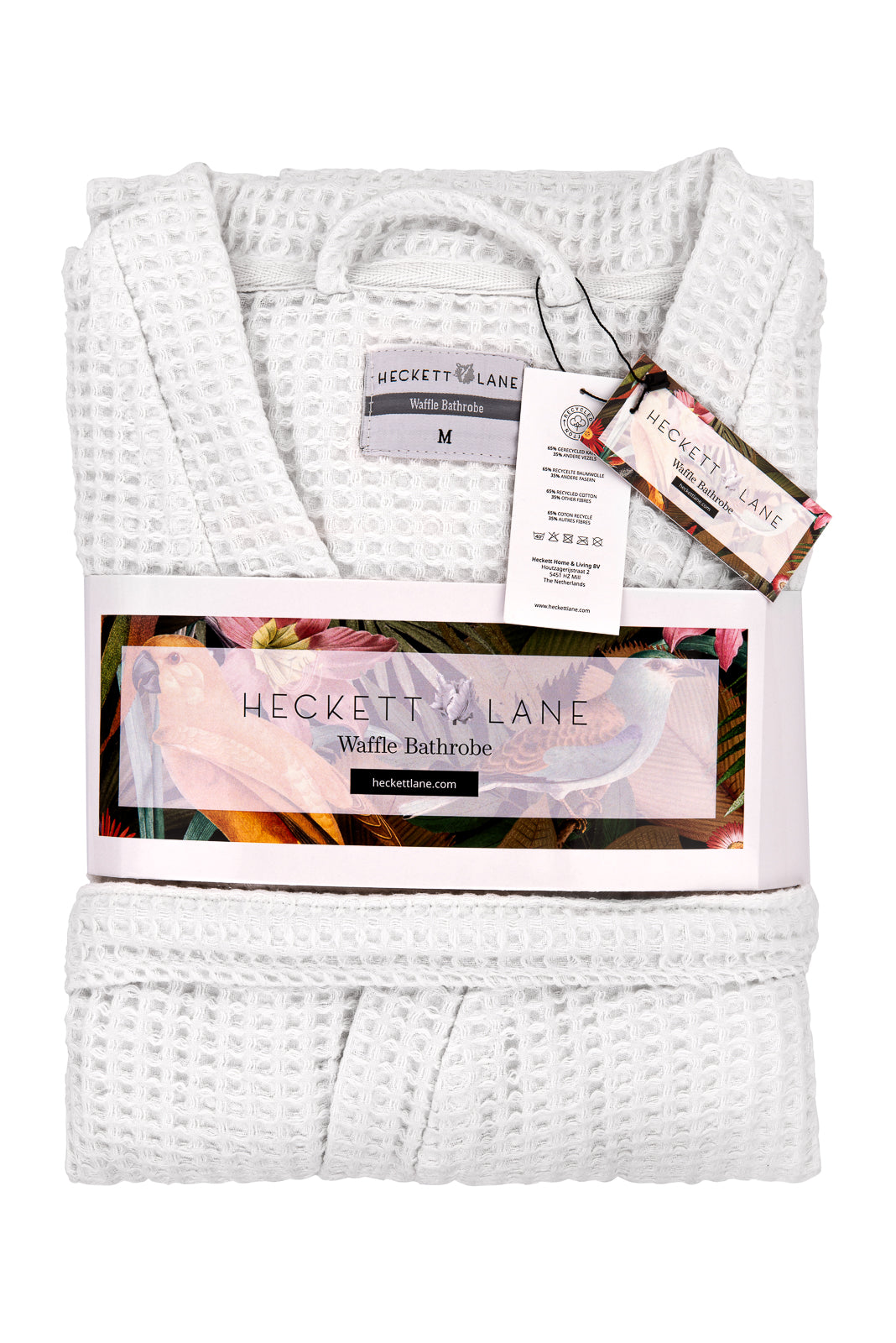 Heckettlane - Badjas - Wafel - Super White