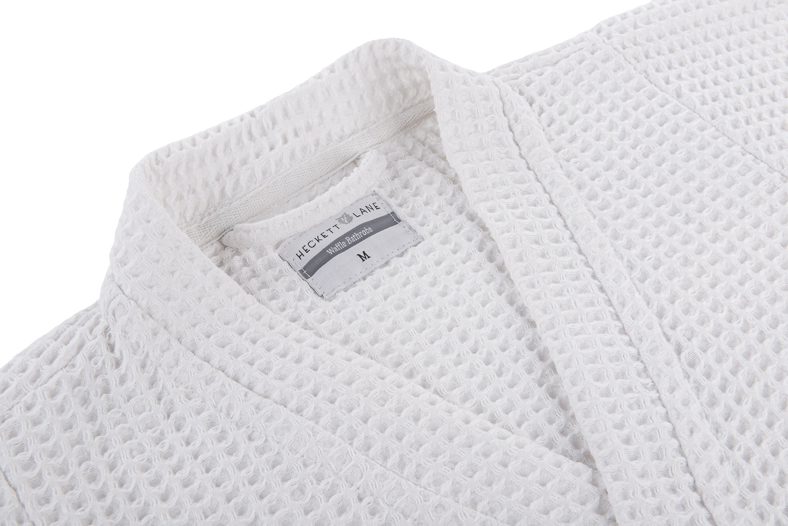 Heckettlane - Badjas - Wafel - Super White