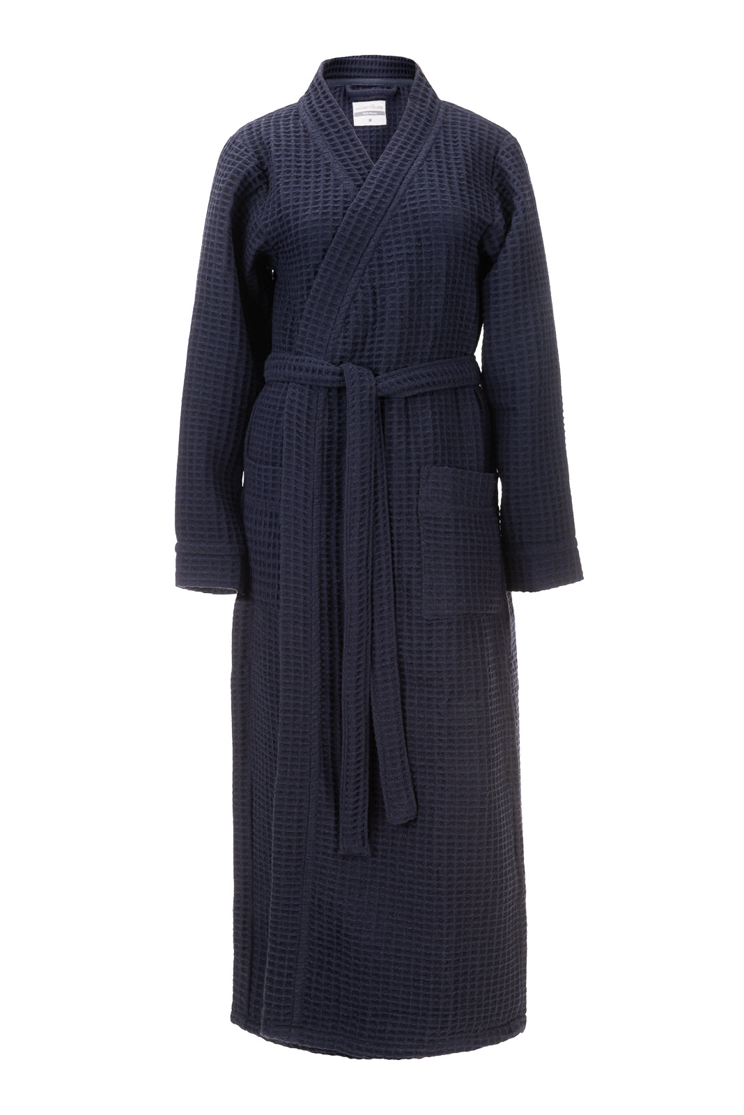 Heckettlane - Badjas - Wafel - Navy Blue