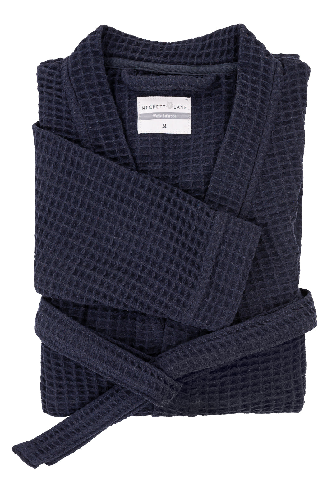 Heckettlane - Badjas - Wafel - Navy Blue