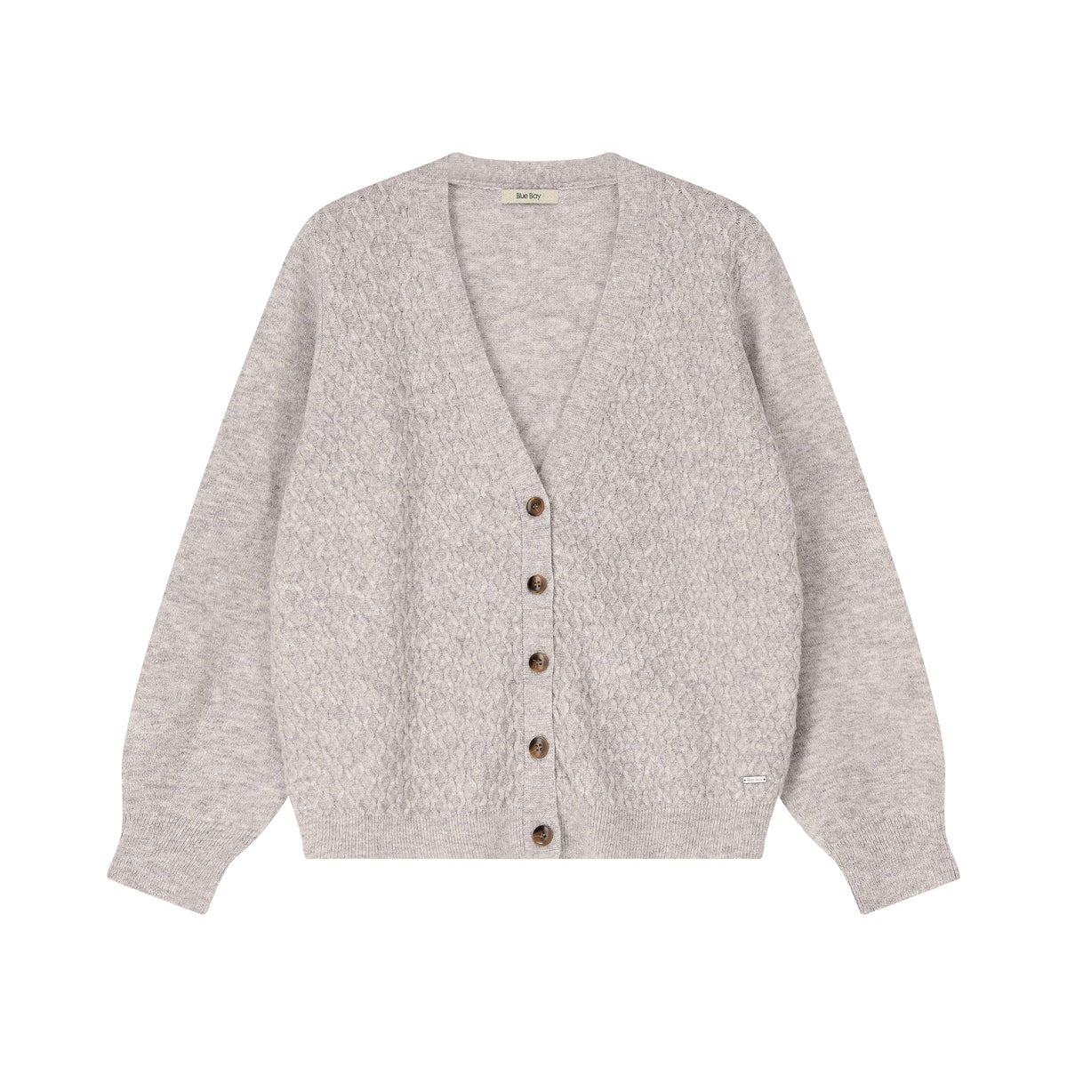 Cardigan - Chantal Grey Lightgrey