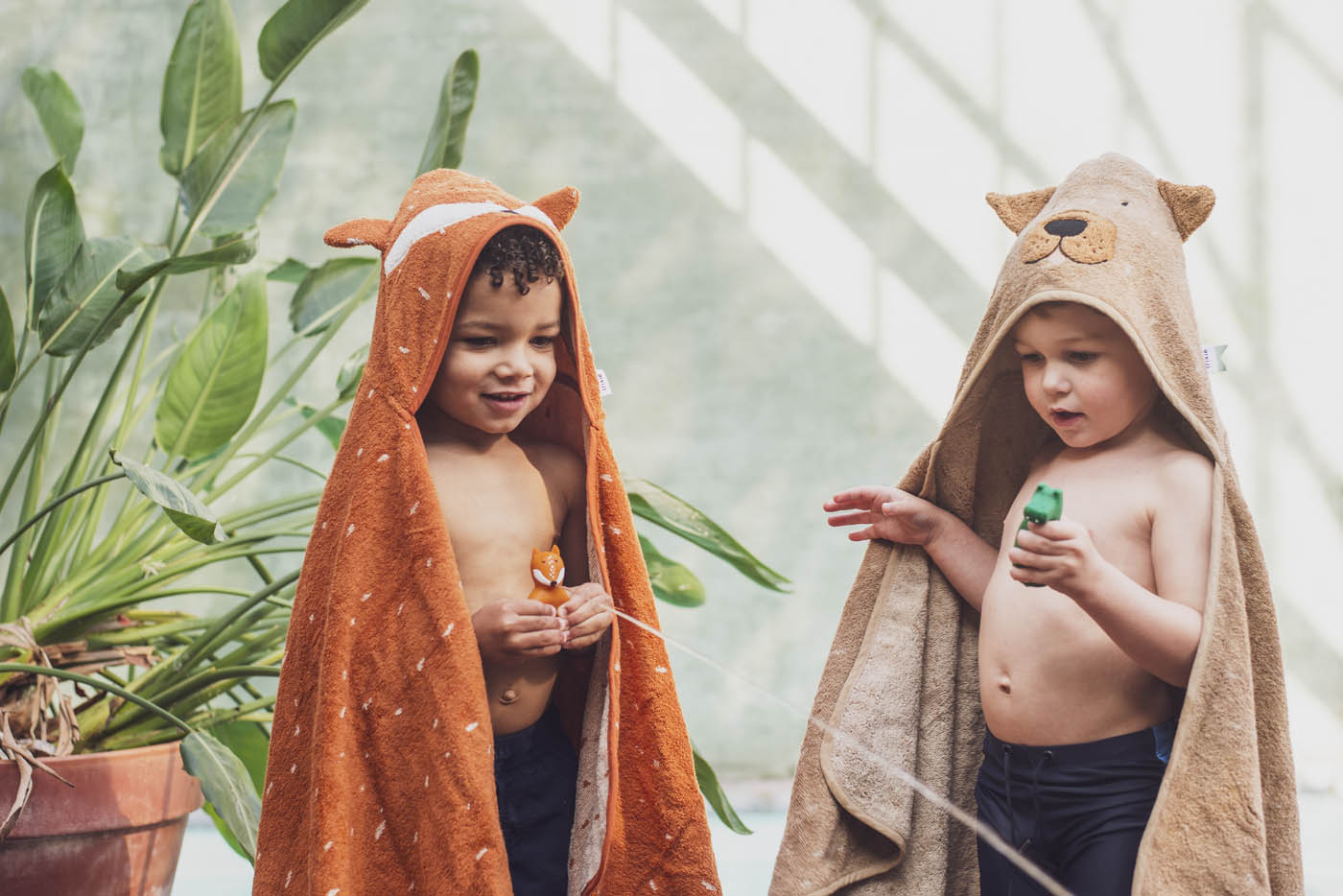 Badcape | 70x130cm - Mr. Dog