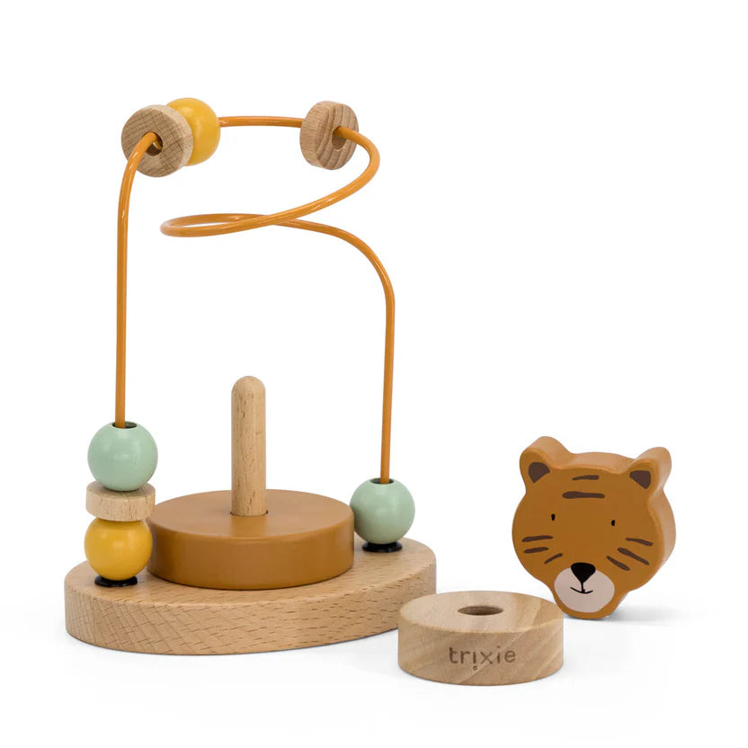 Houten kralenframe - Mr. Tiger