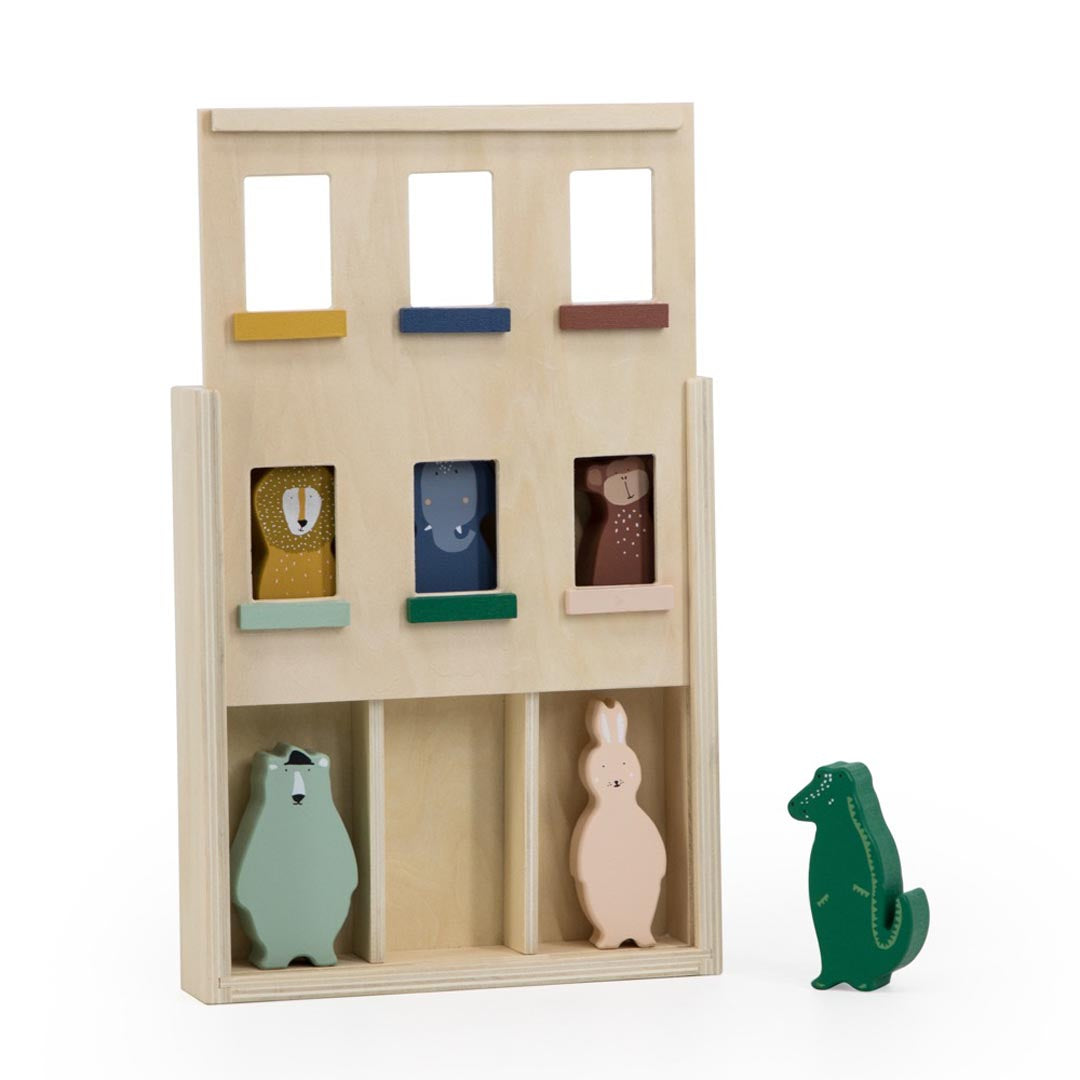 Houten dierenappartement