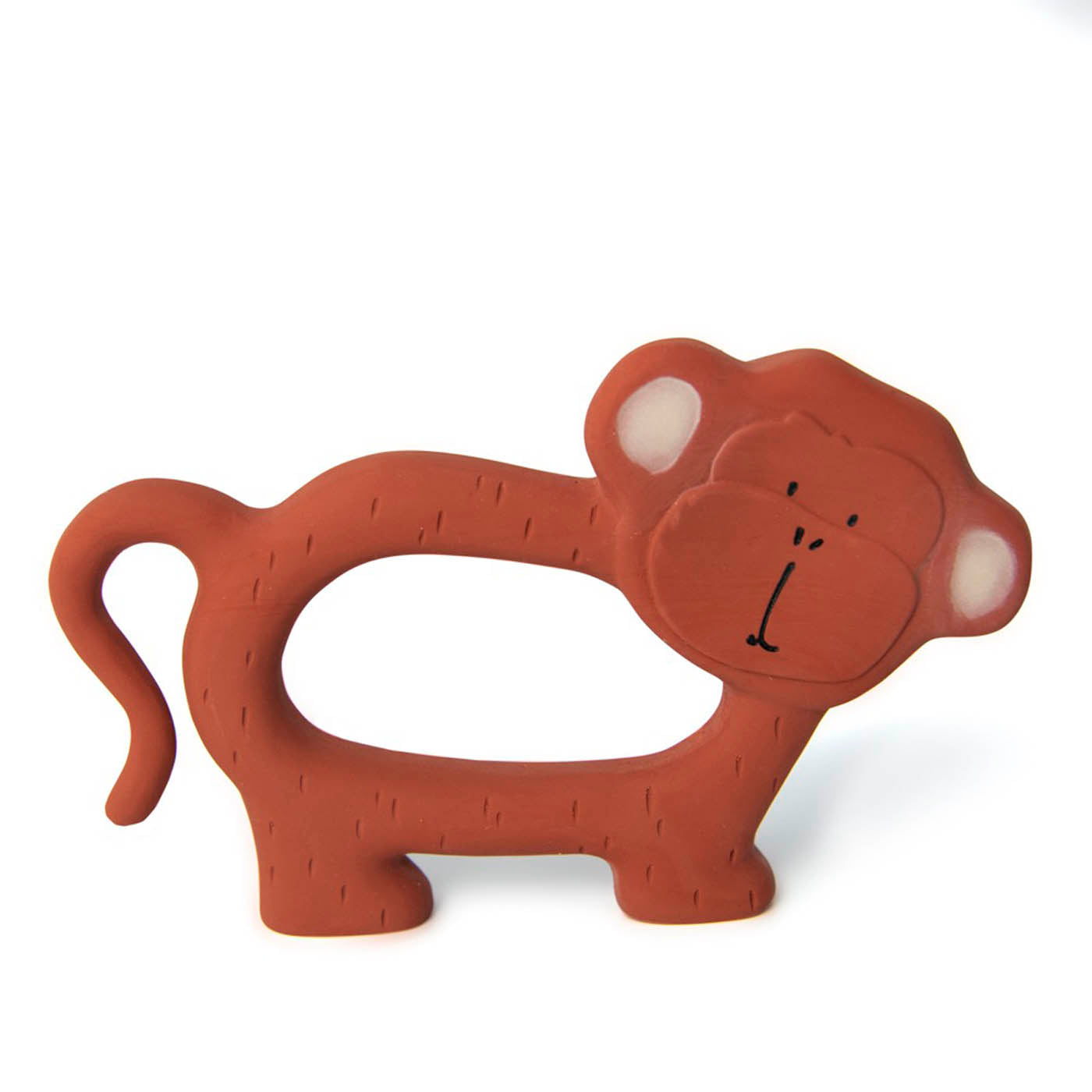 Jouet de préhension en caoutchouc naturel - Mr. Monkey - SET OF 2