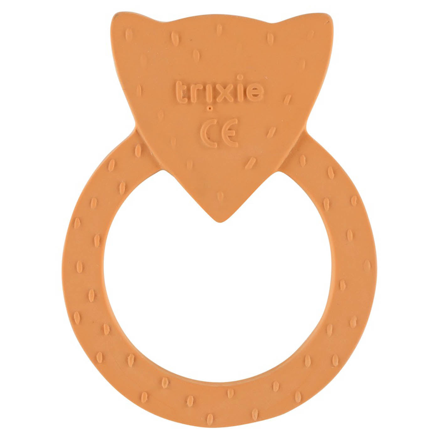 Anneau de dentition en caoutchouc naturel - Mr. Fox - SET OF 2