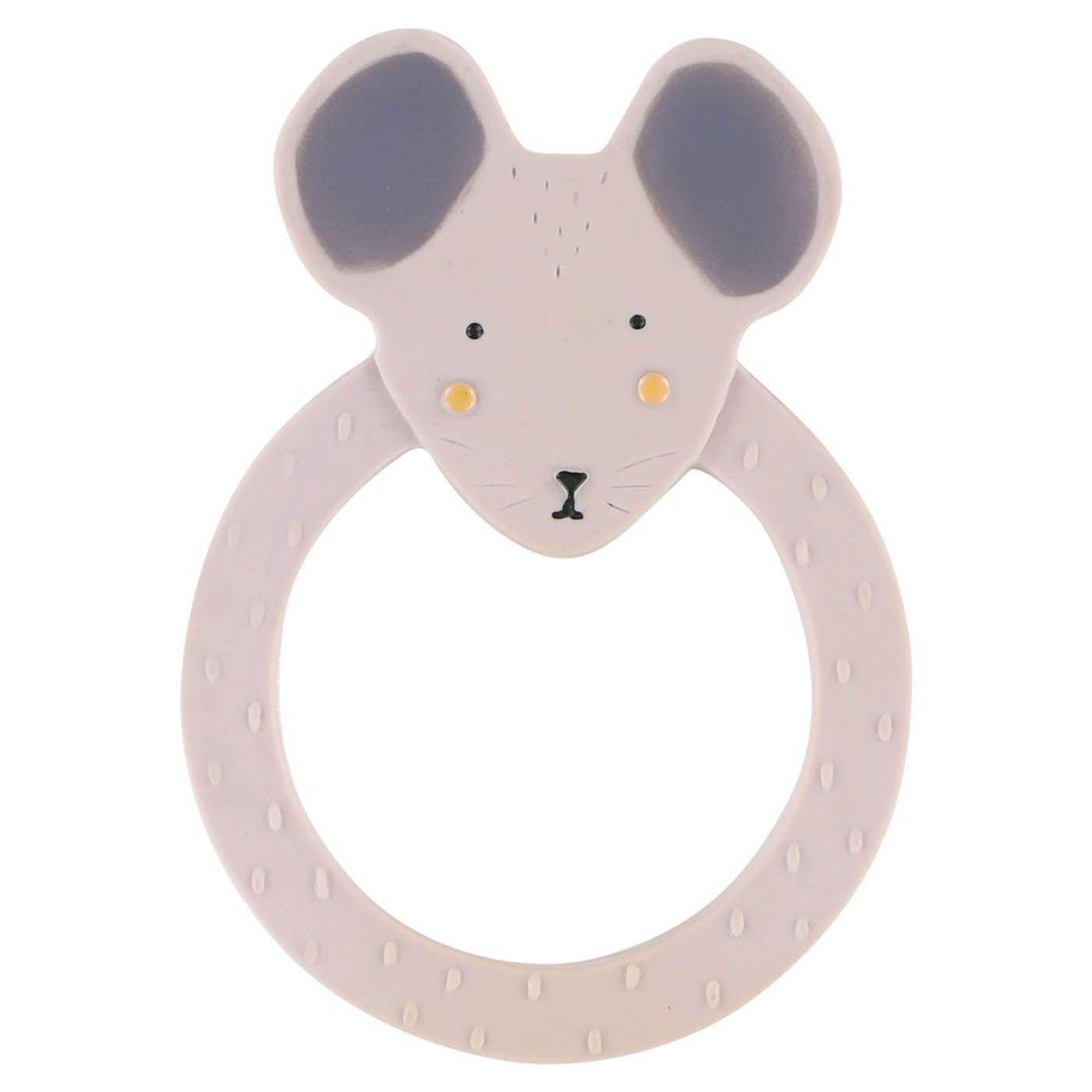 Anneau de dentition en caoutchouc naturel - Mrs. Mouse - SET OF 2