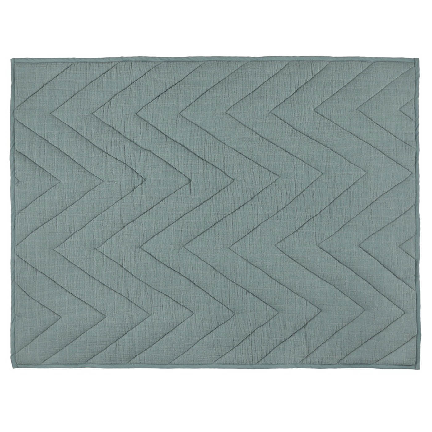 Katoen deken | 75x100cm - Bliss Petrol