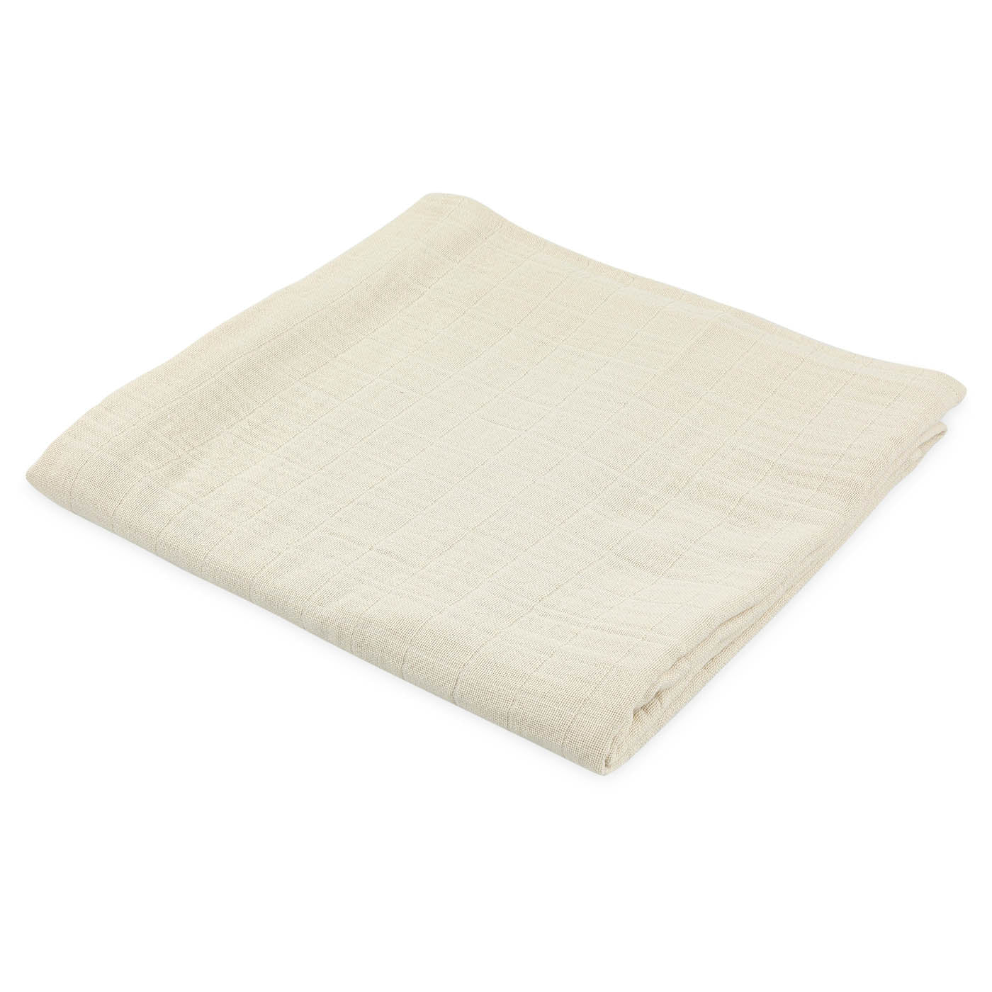 Lange en mousseline | 110x110cm - Bliss Beige