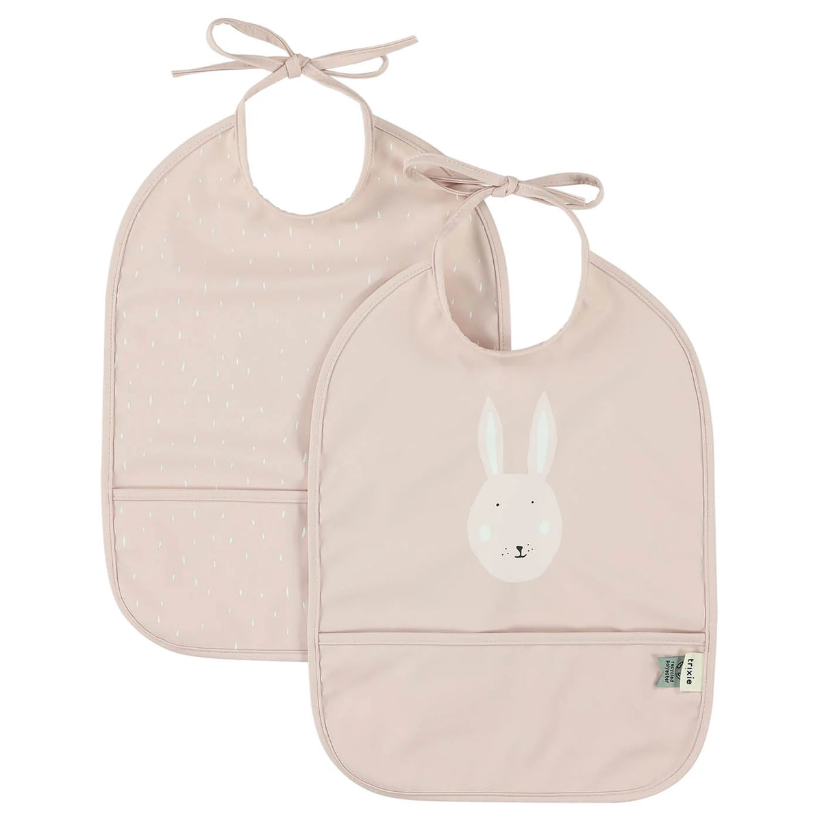 Bavoir 2 pièces imperméable - Mrs. Rabbit