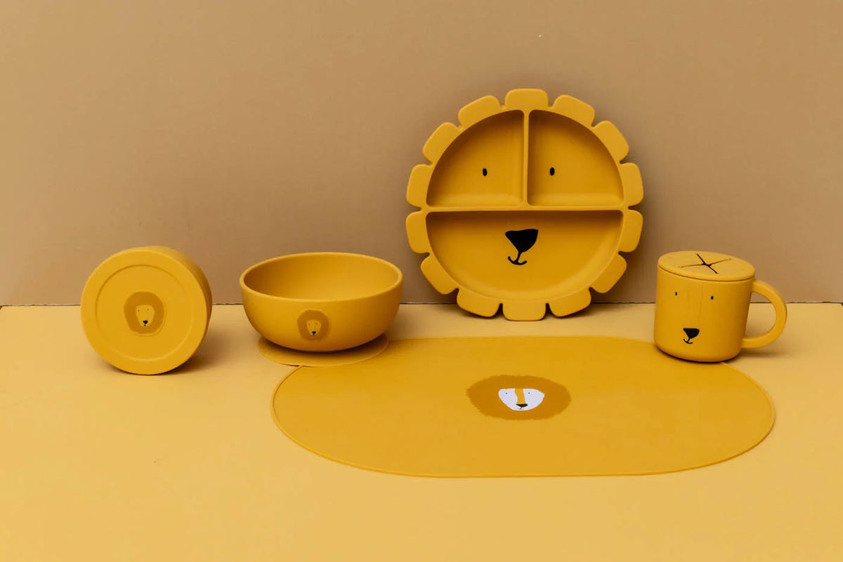 Siliconen snackbeker - Mr. Lion