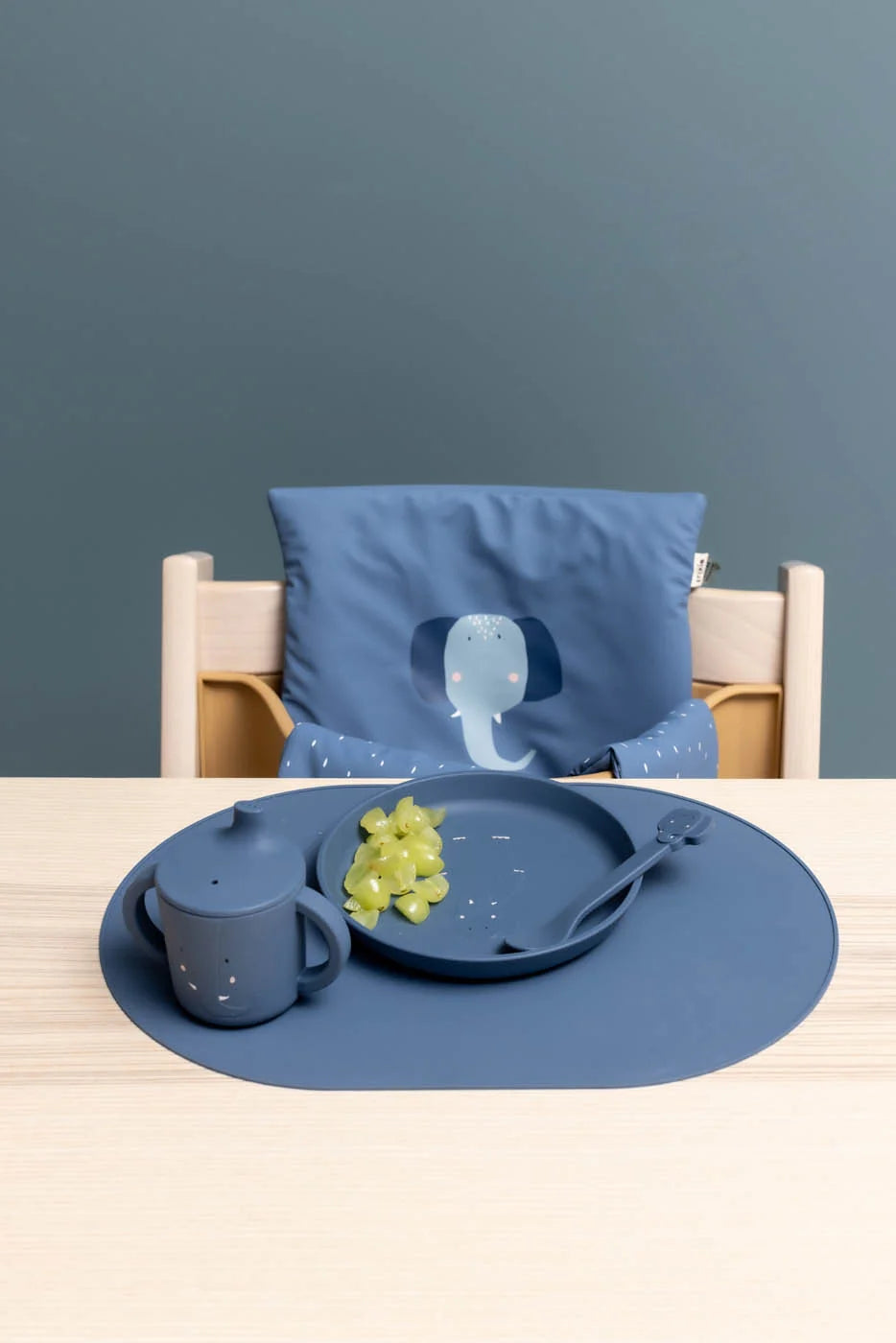 Siliconen placemat - Mrs. Elephant