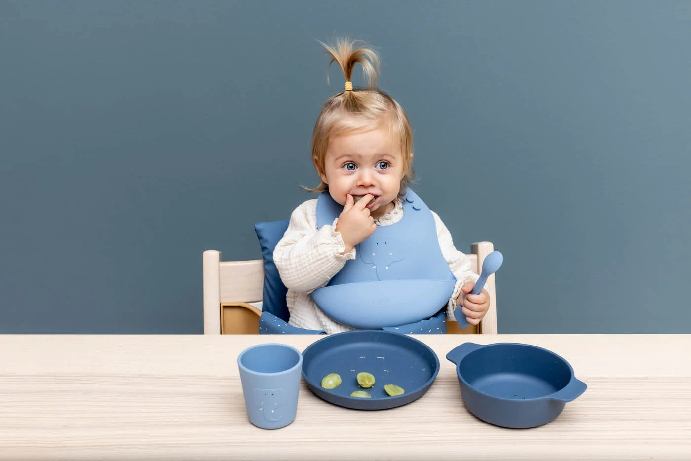 Assiette silicone - Mrs. Elephant