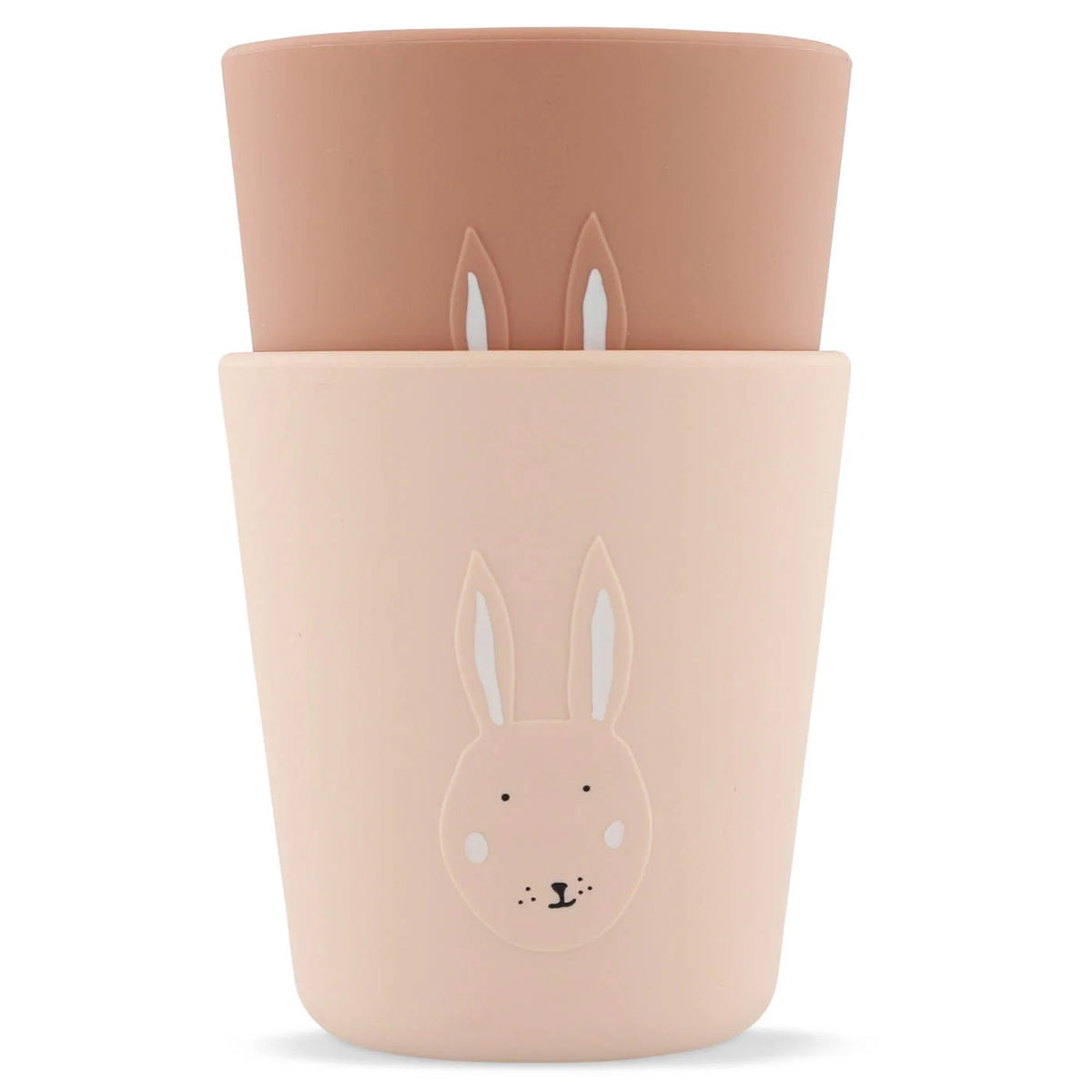Siliconen beker 2-pack - Mrs. Rabbit