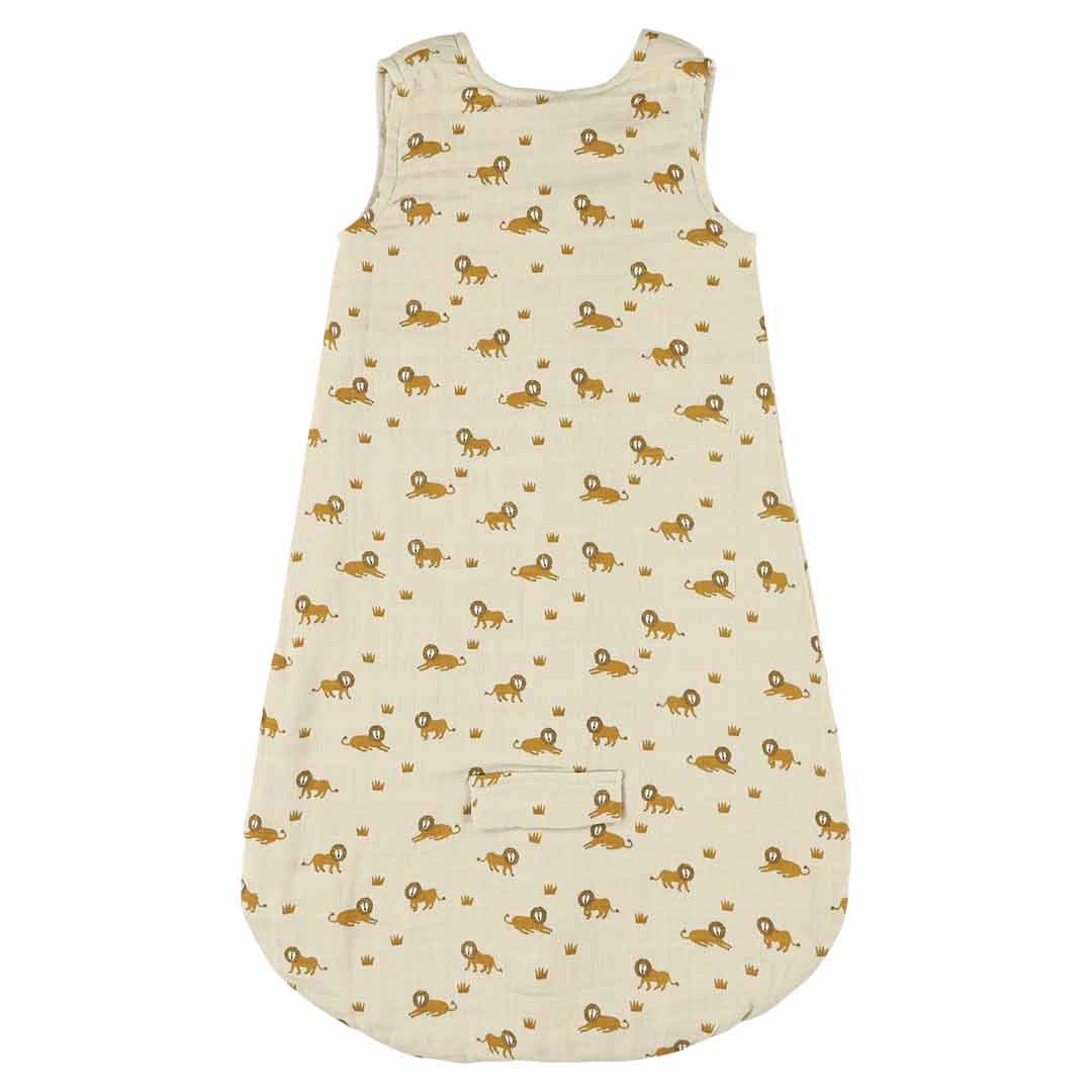 Gigoteuse en mousseline sans manches | 70cm - Lively Lion