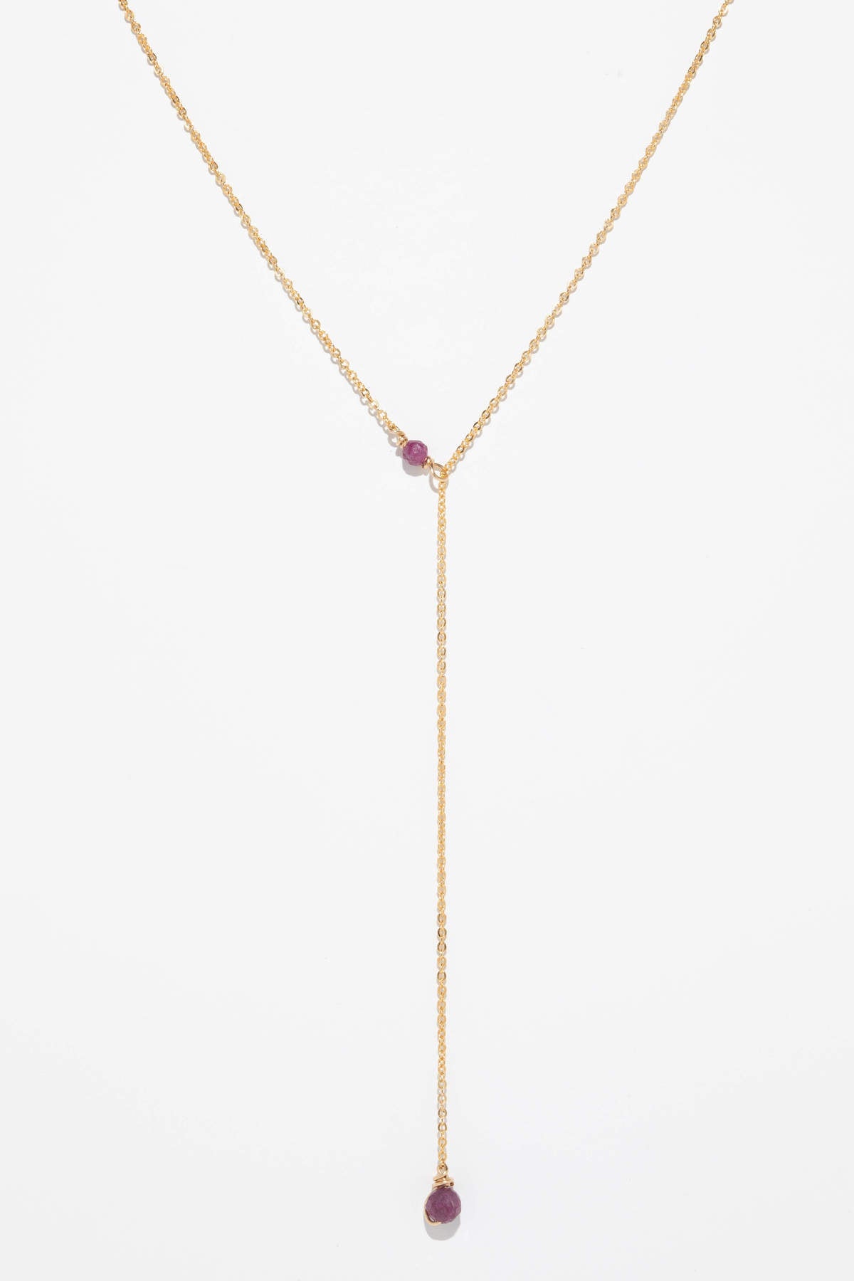 Necklaces - Vice versa Stella Goud - Robijn