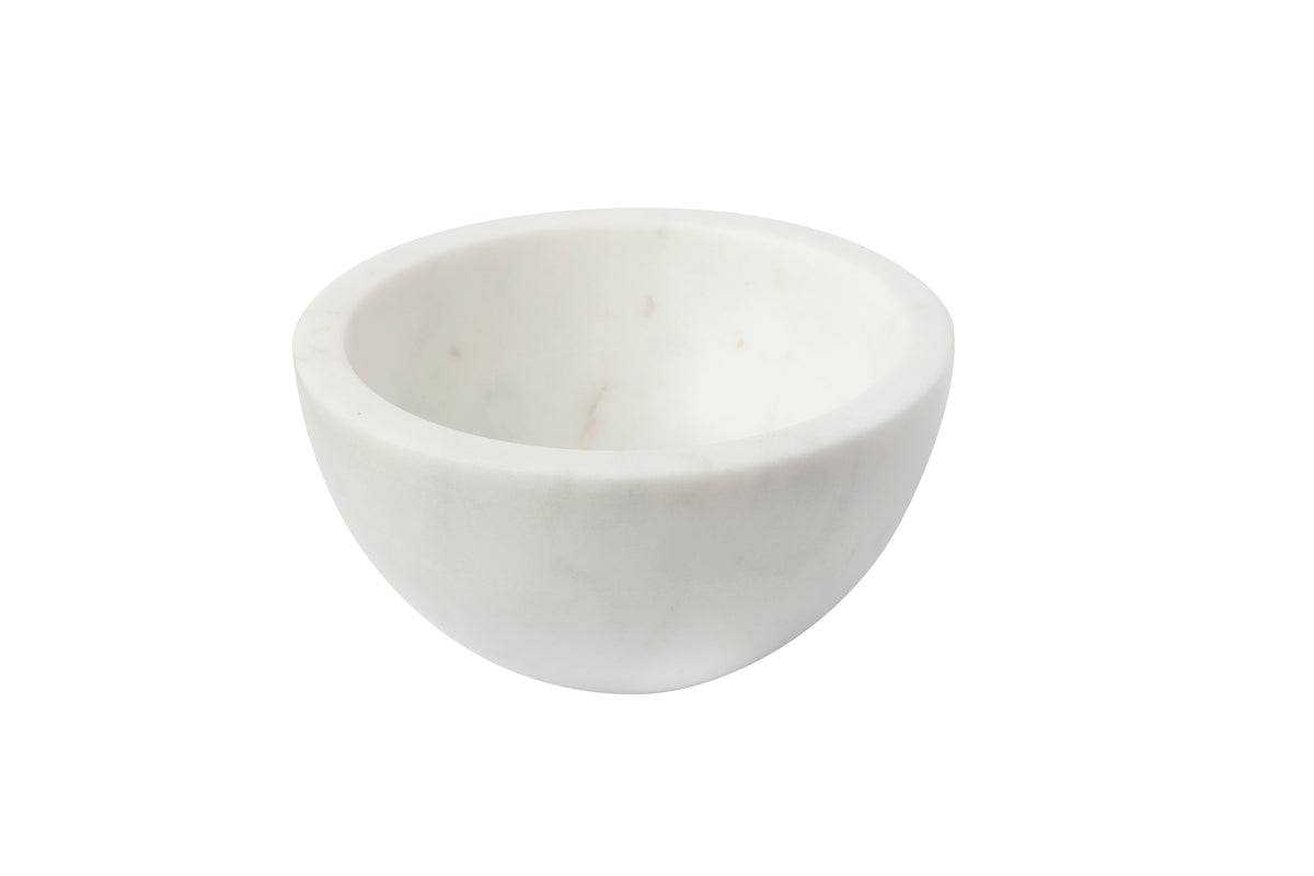 White Marble Bowl, Small