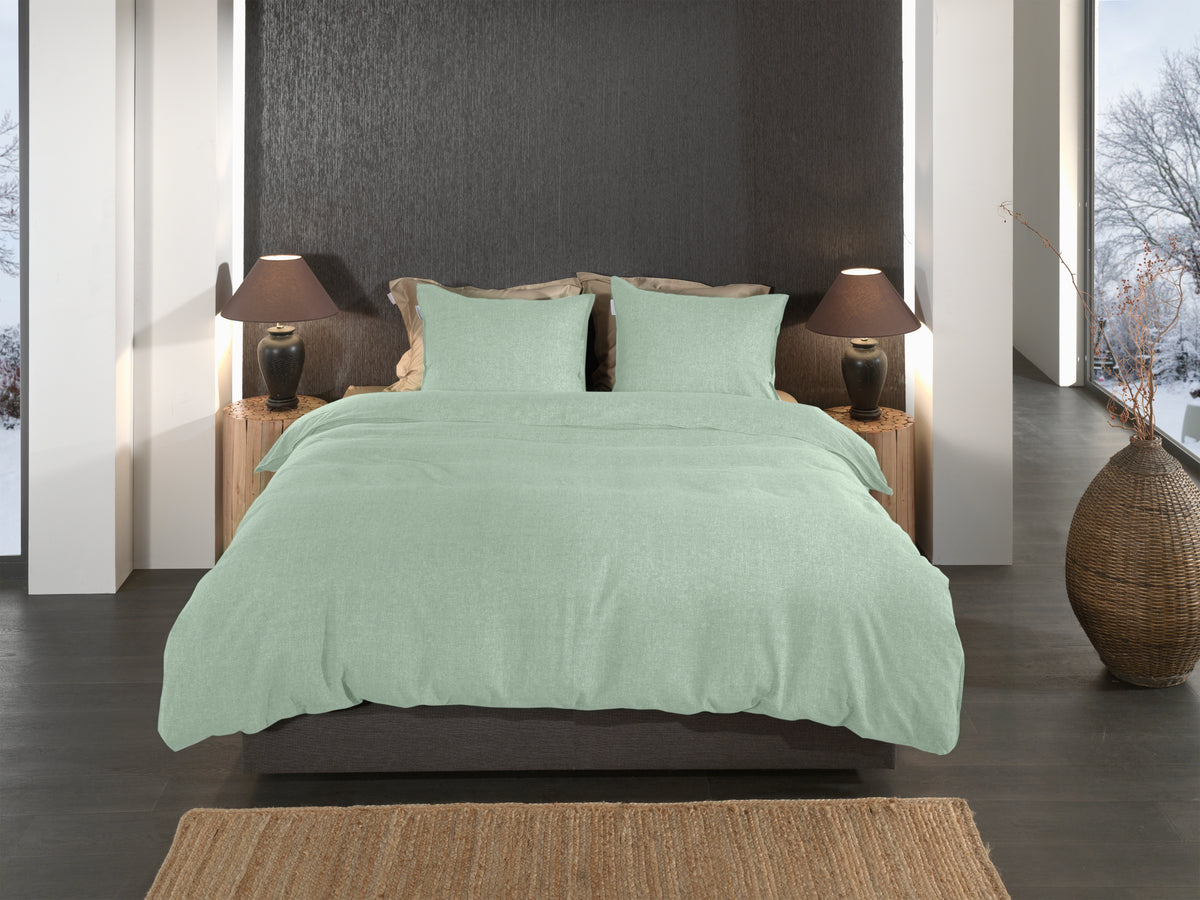 Heckettlane - Housse De Couette - Franela - Laurel Green
